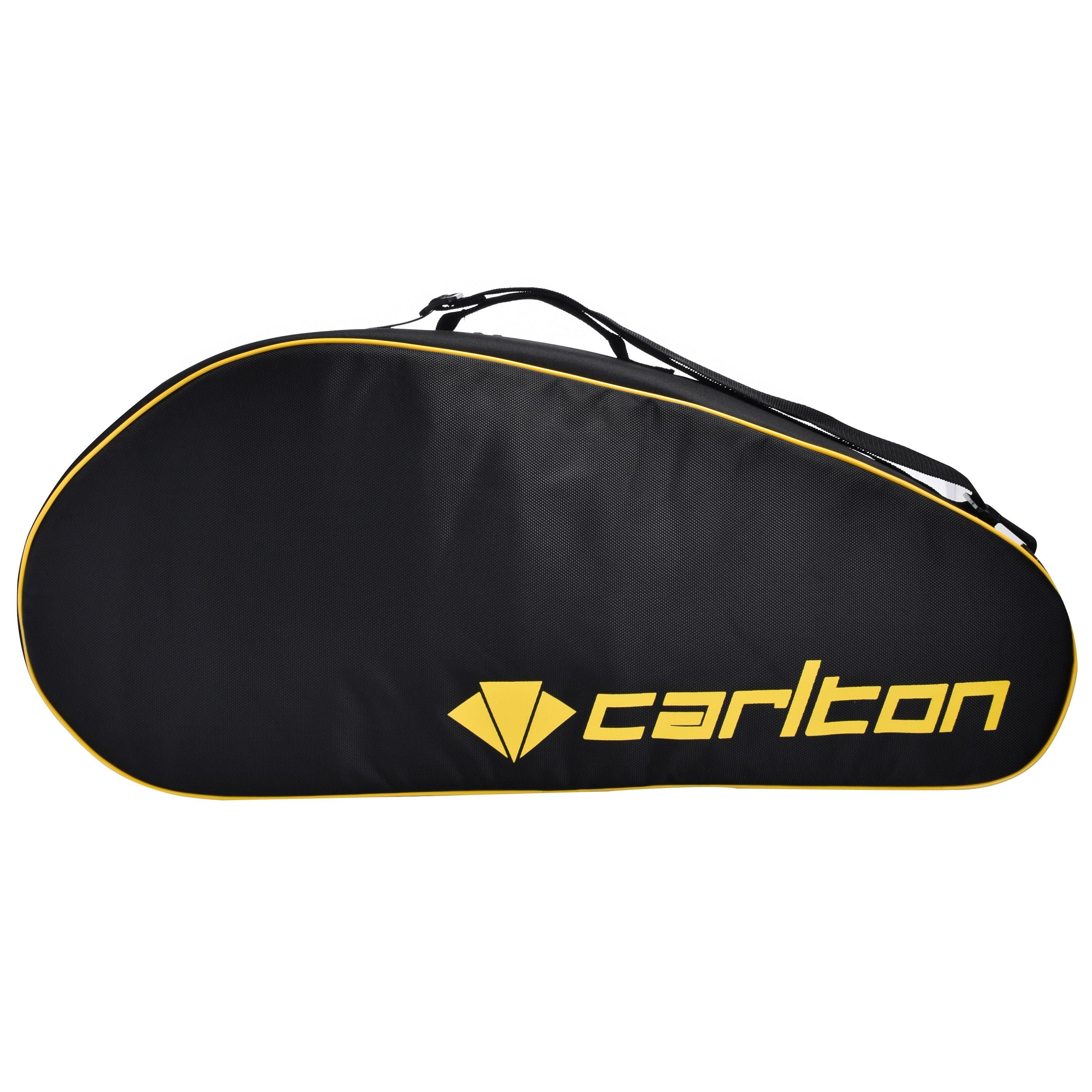 Black/Yellow - Carlton - Airblade Badminton Racket Bag - 2