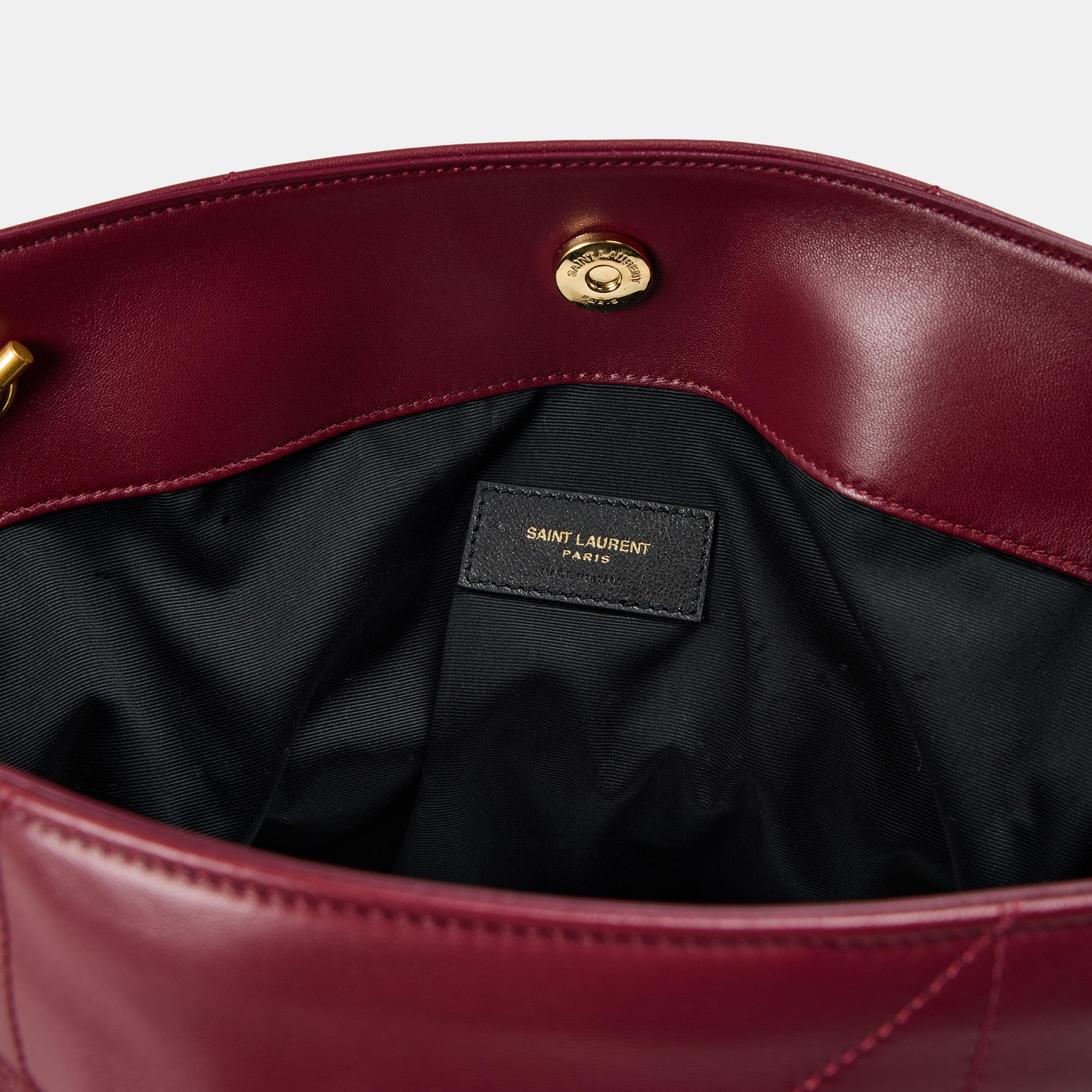 Dark Bordeaux - Saint Laurent - Women's Jamie Large Tote Bag - 5