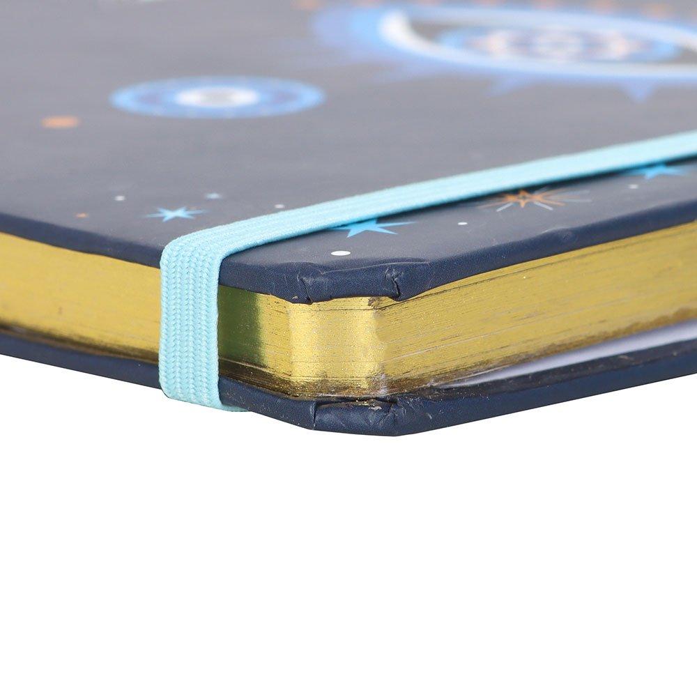 Blue - Something Different - All Seeing Eye A5 Notebook with Crystal Chip Pen - 5