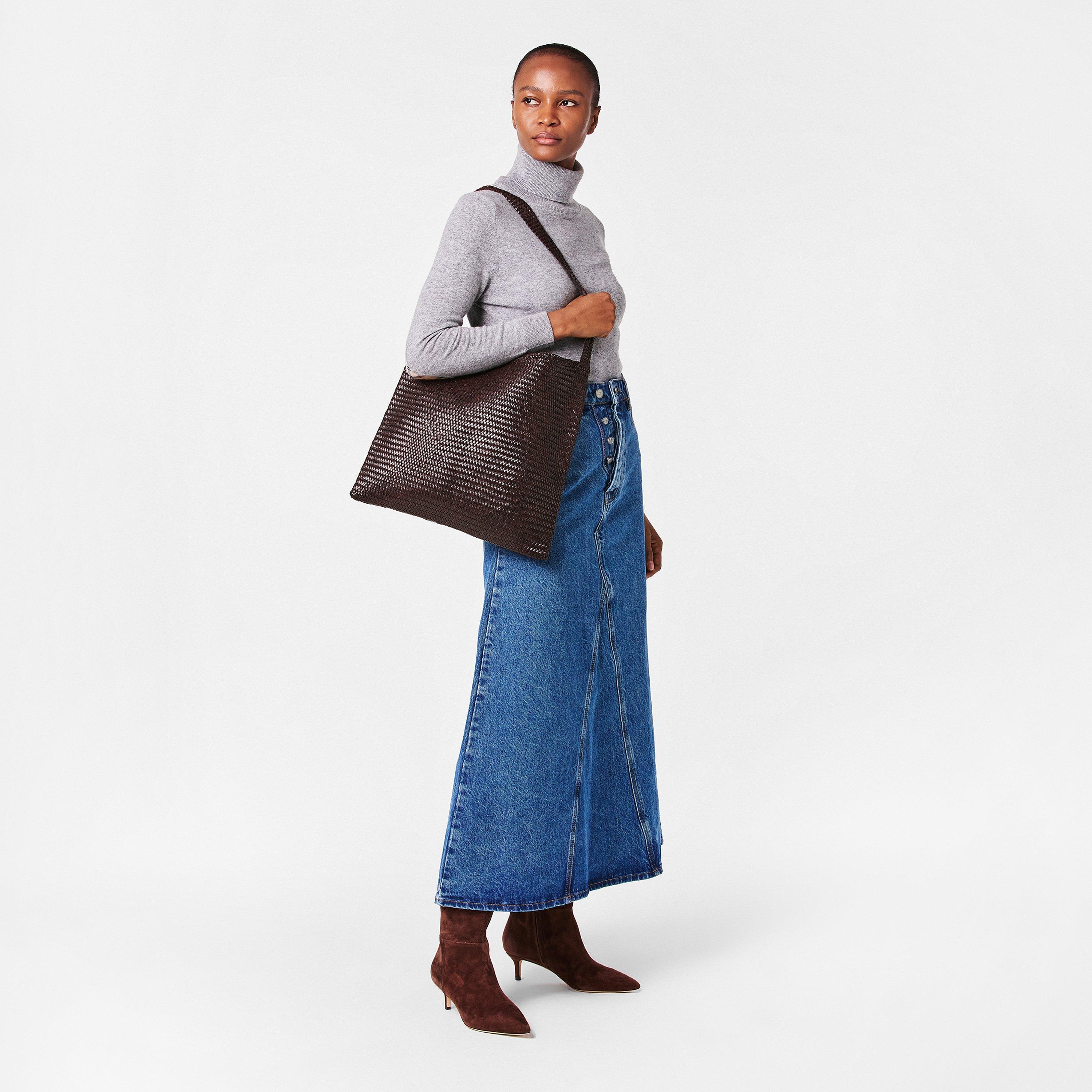 Dark Brown - Dragon Diffusion - Women's Ars Tote Bag - 6