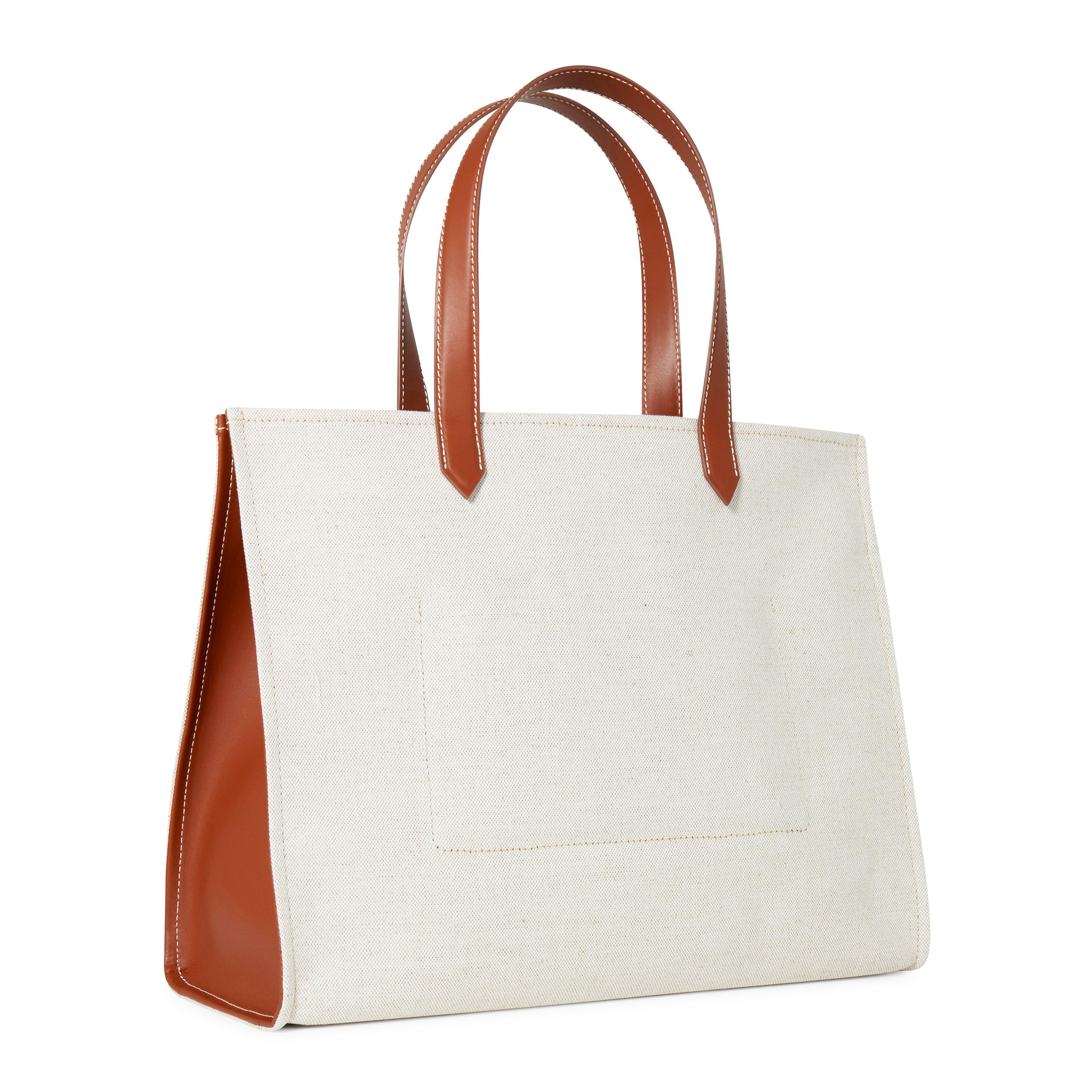 Nat/Marron - Balmain - Army Tote Bag - 3