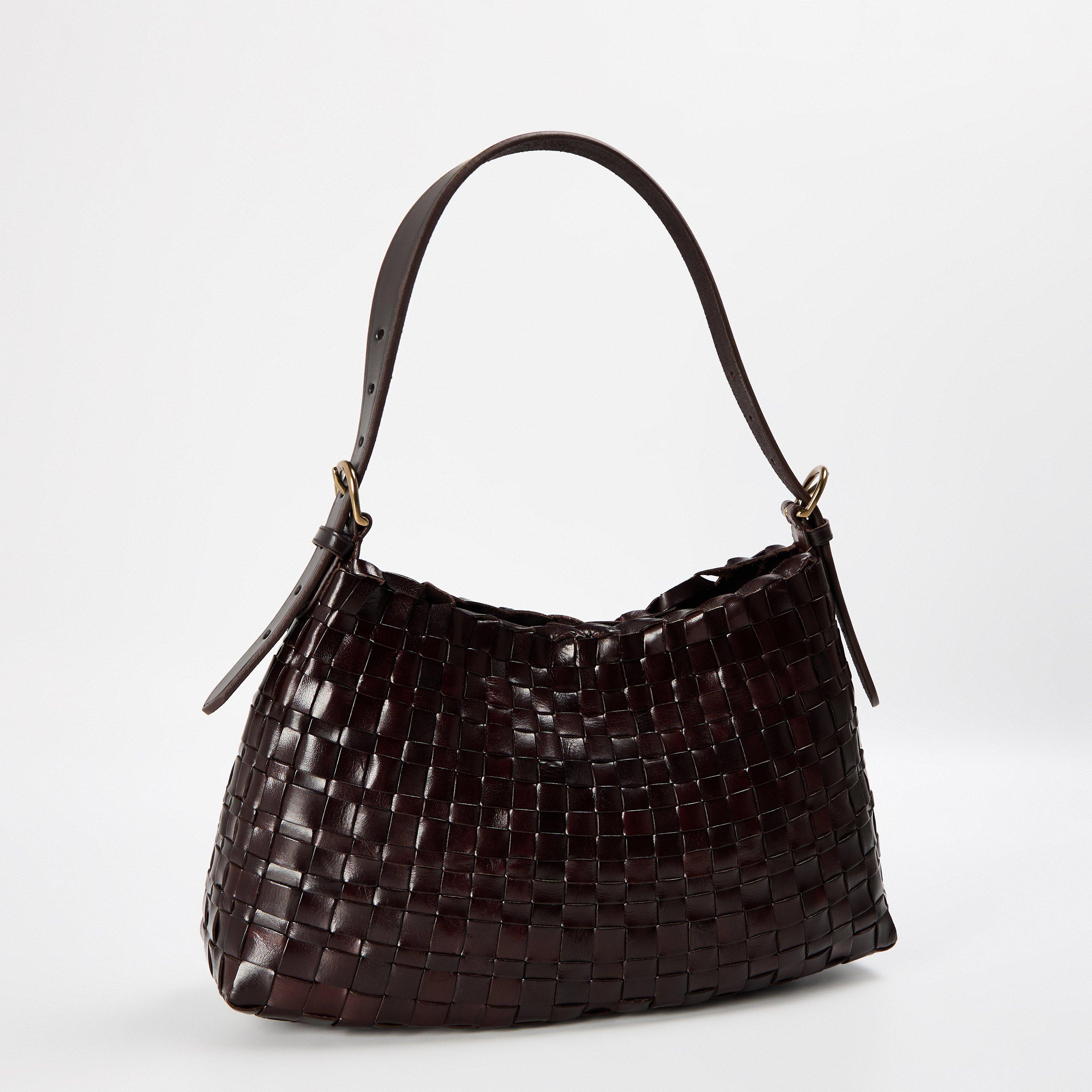 Dark Brown - Dragon Diffusion - Women's Salvage Hobo Bag - 2