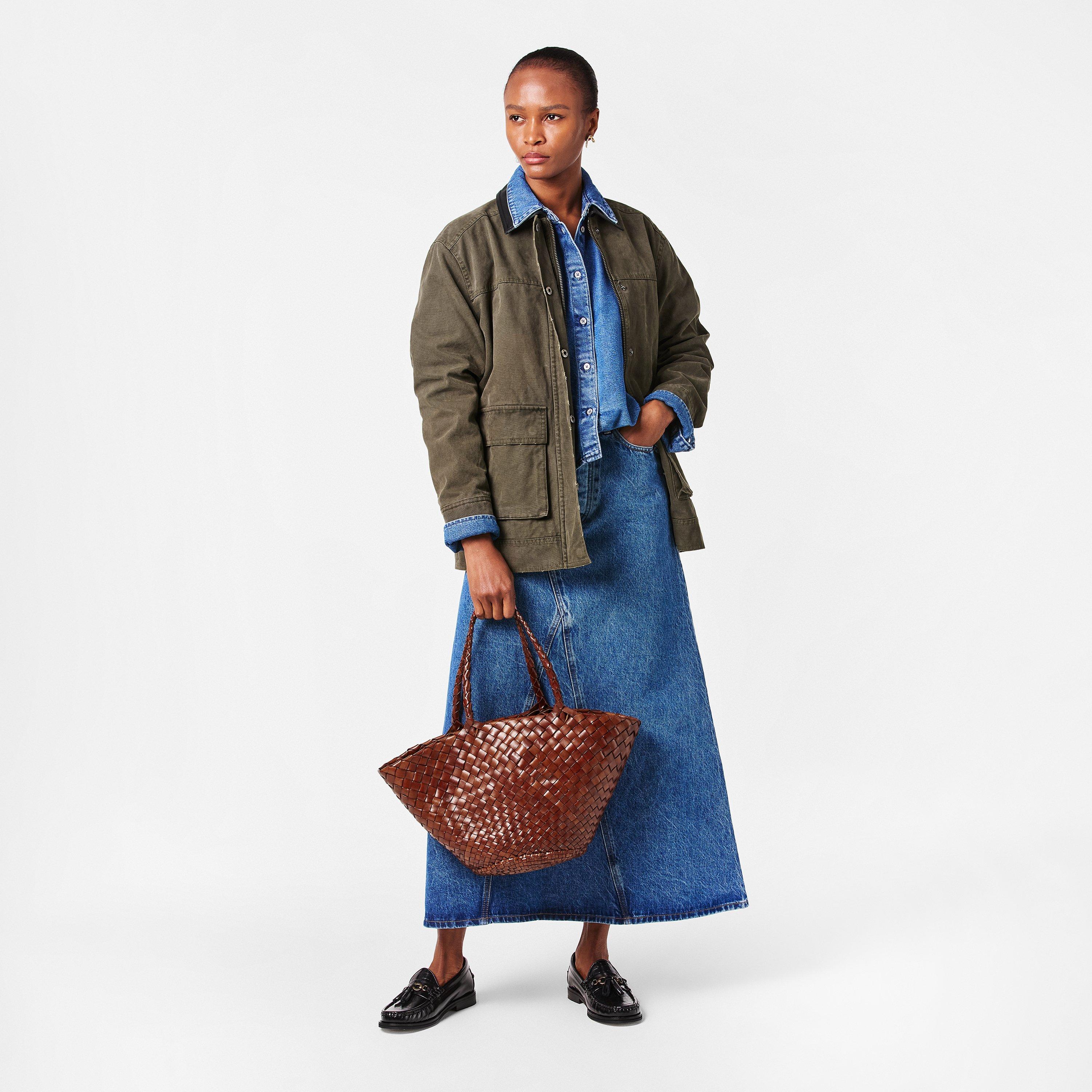 Tan - Dragon Diffusion - Women's Egola Tote Bag - 6