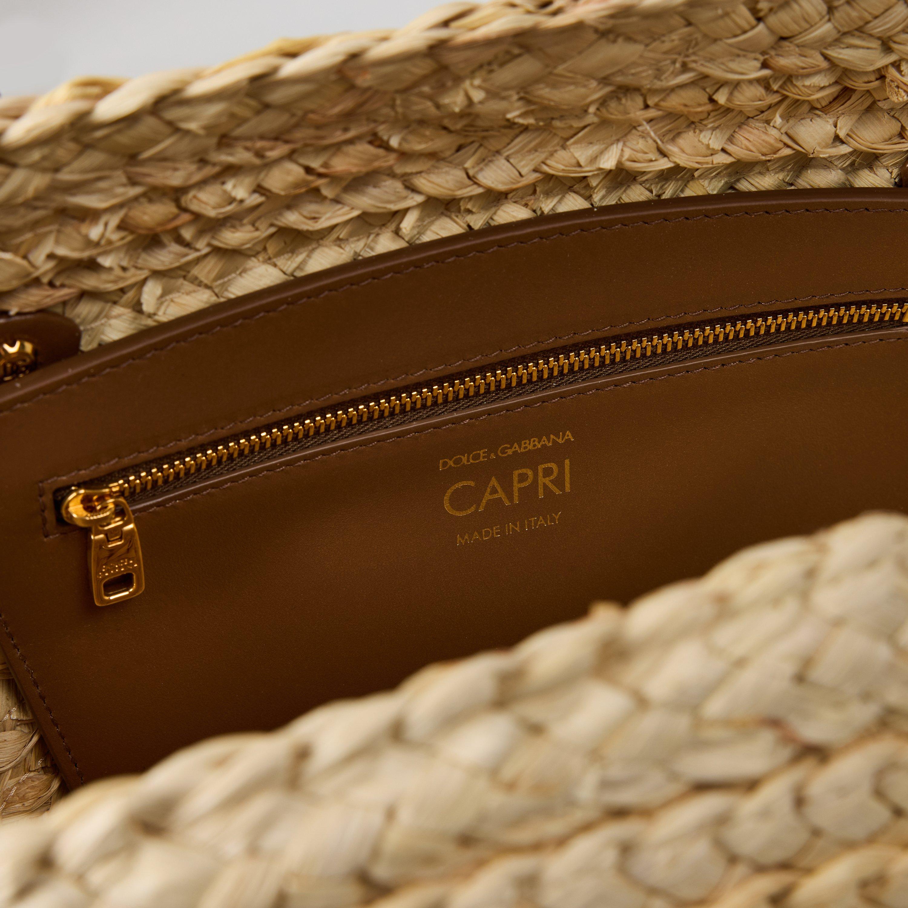 Caramello - Dolce and Gabbana - Women's Capri Tote Bags - 5