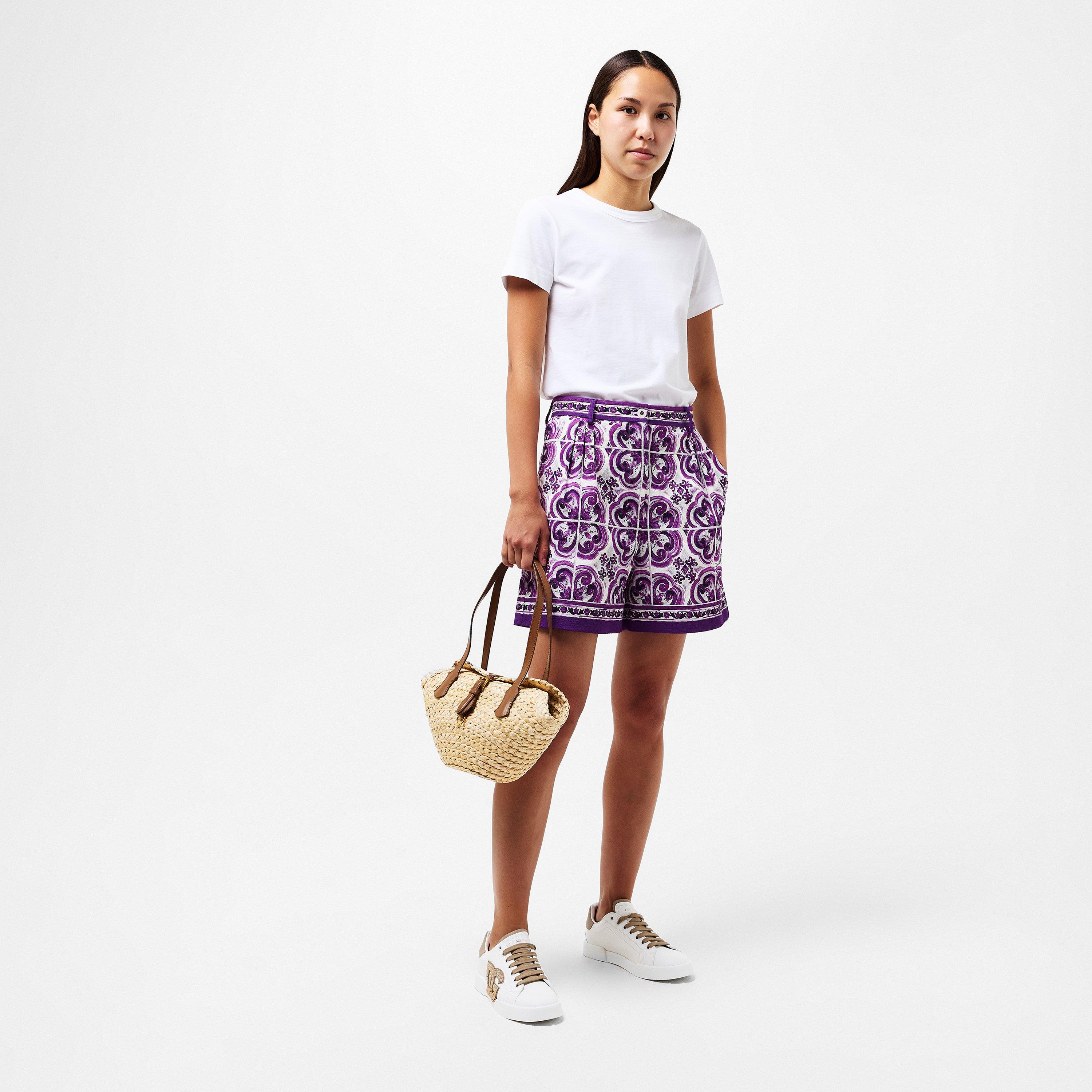 Caramello - Dolce and Gabbana - Women's Capri Tote Bags - 6