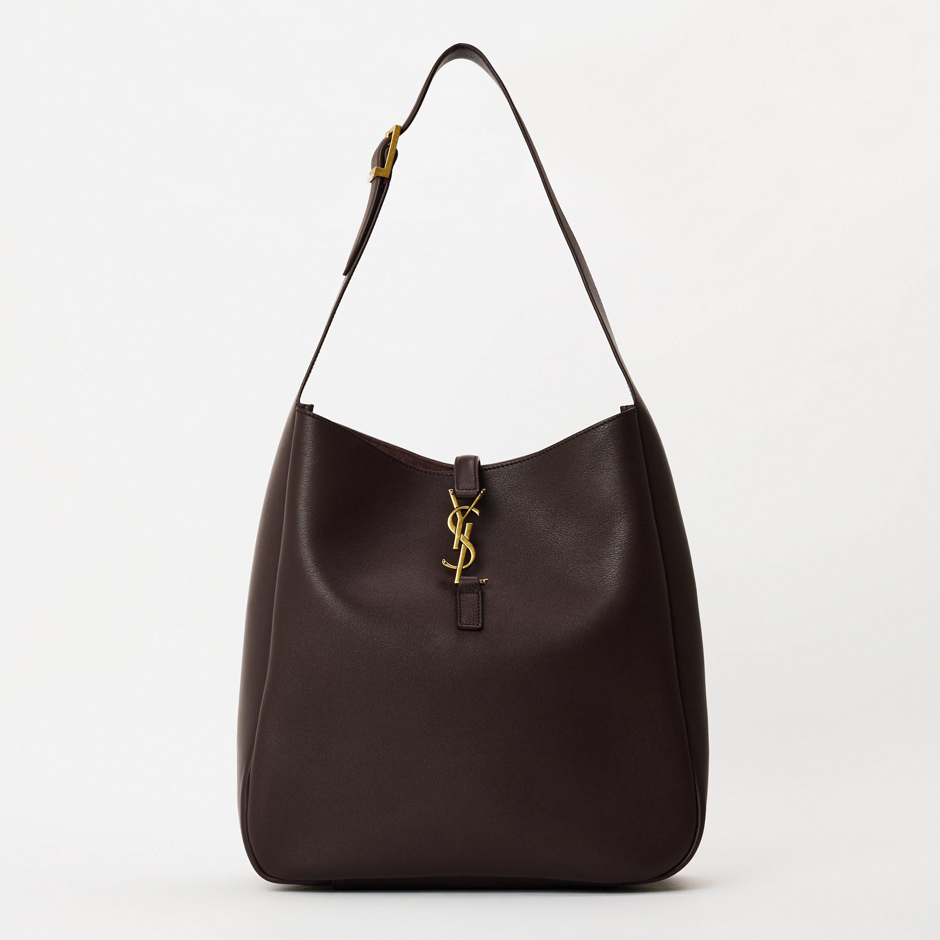 Drk Currant - Saint Laurent - Women's Large Hobo Bags - 1