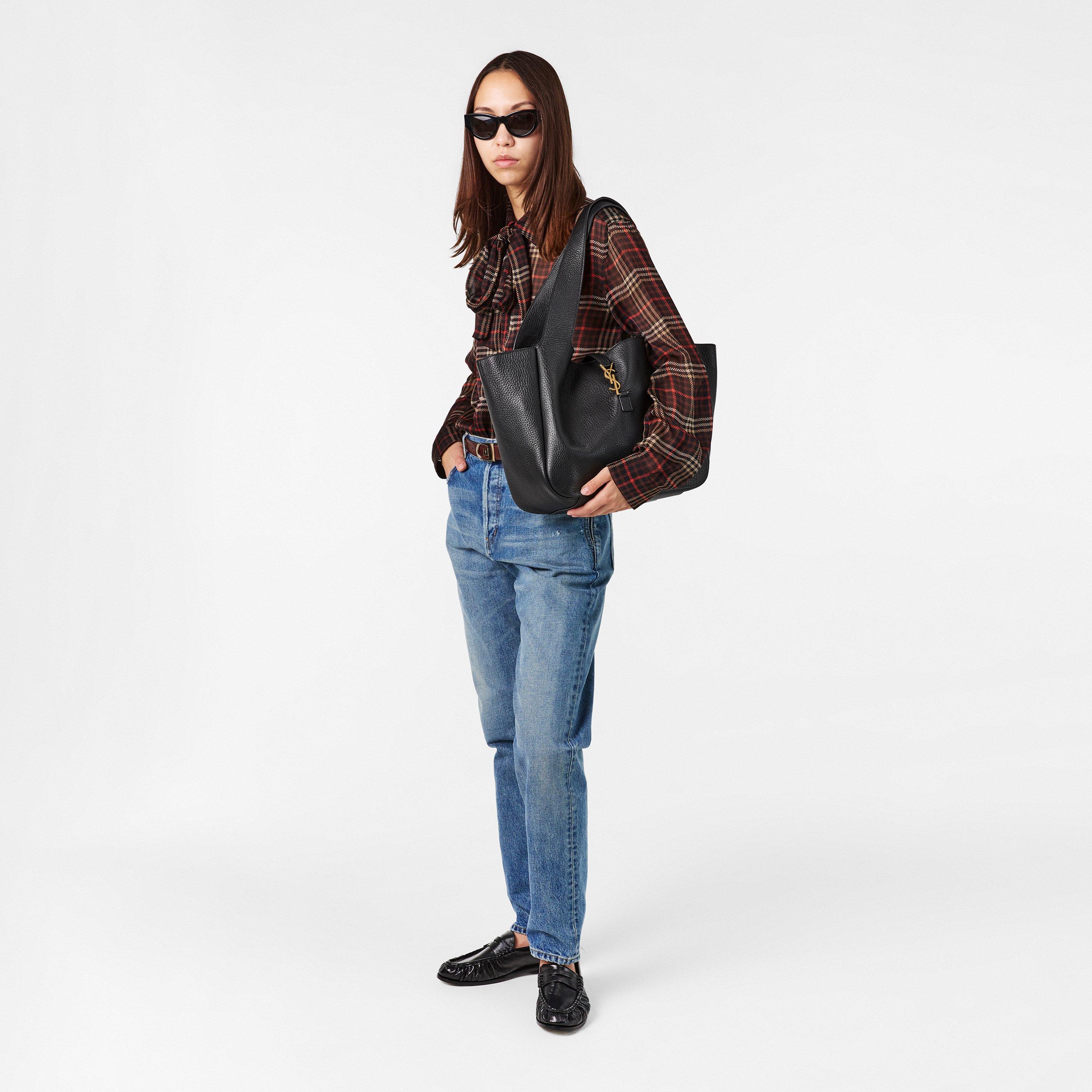 Nero - Saint Laurent - Le 5 A 7 Bea Tote Bag - 6