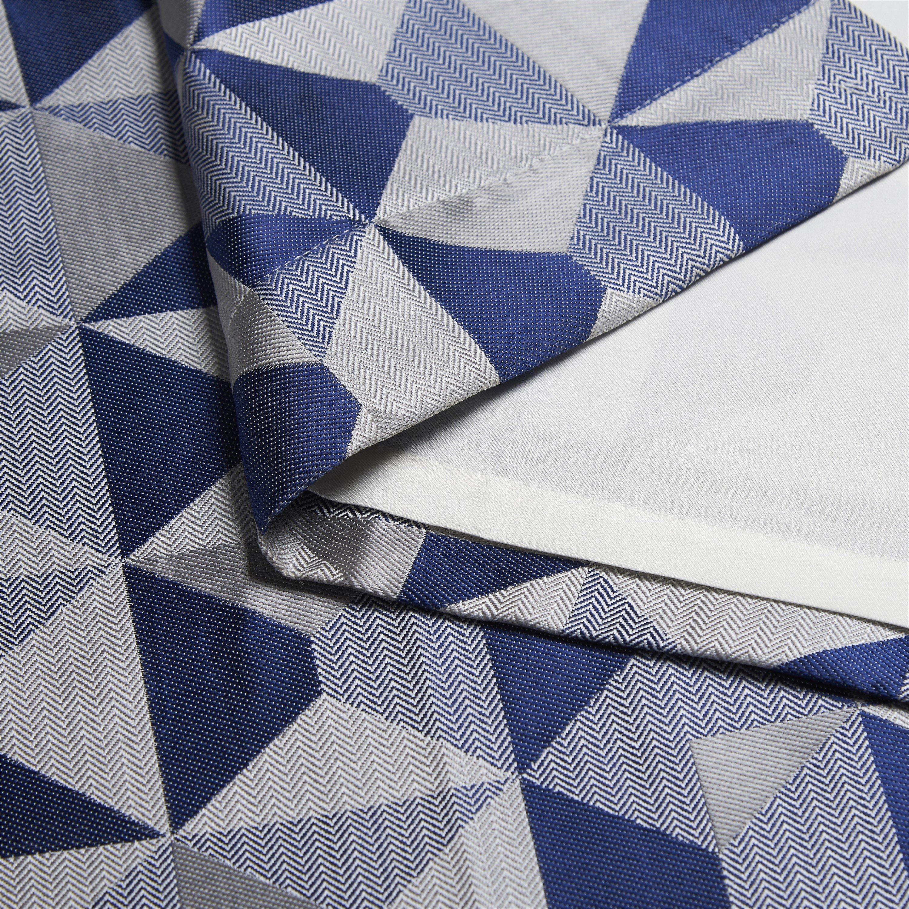 Navy - Alan Symonds - Skandi Lined Ring Top Curtains - 3