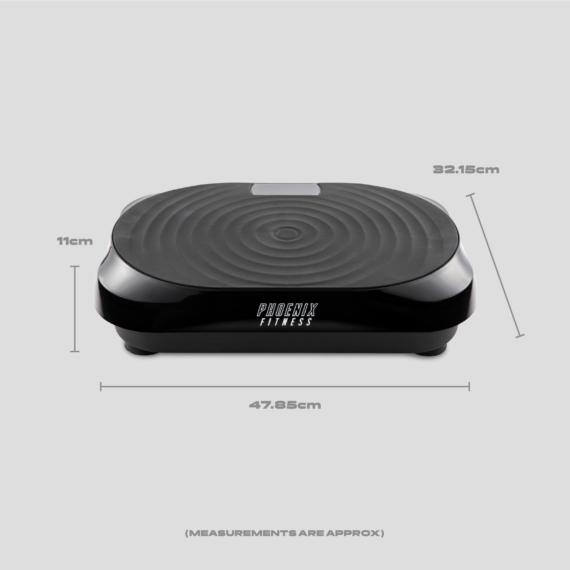 Black - Phoenix Fitness - Vibration Plate with Remote Control - 5