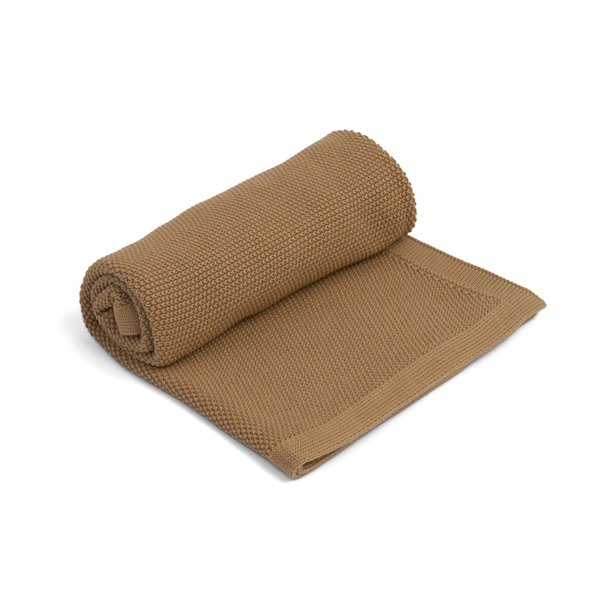 Biscuit - Clair De Lune - Organic Knitted Blanket - 2