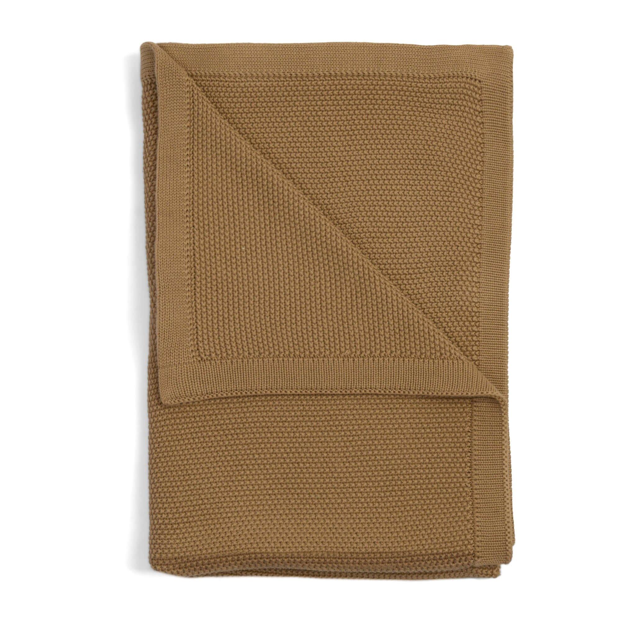 Biscuit - Clair De Lune - Organic Knitted Blanket - 3