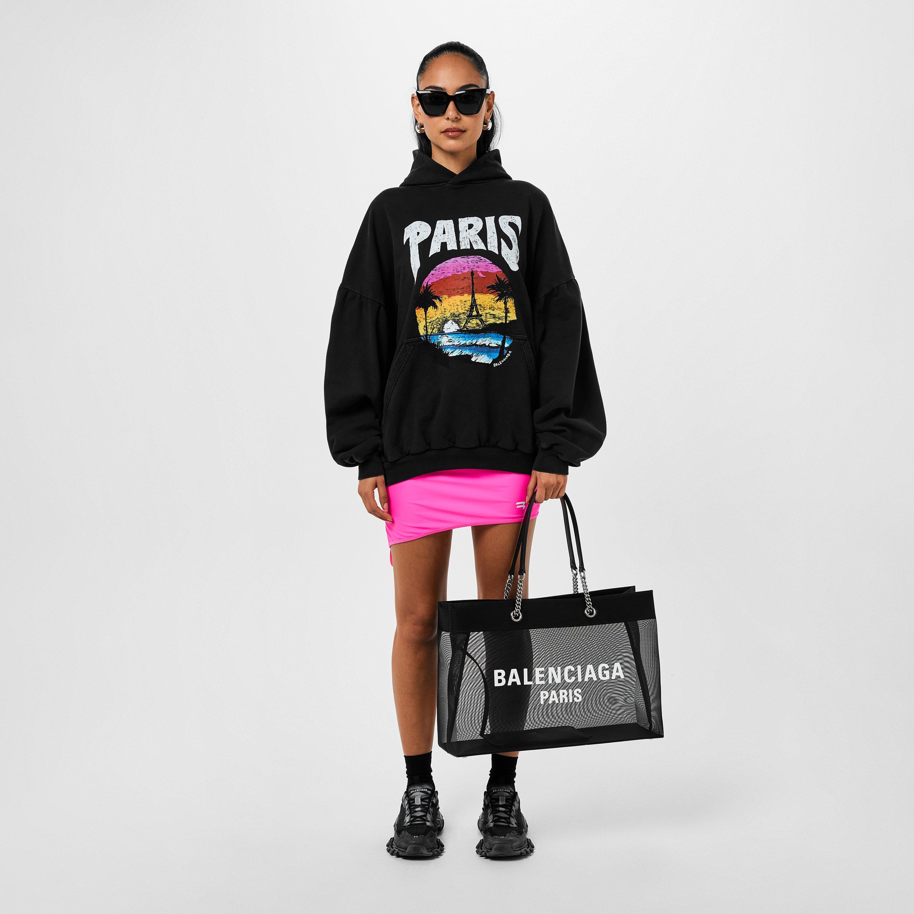 Blk/L Wht 1090 - Balenciaga - Duty Free Tote Bag - 5