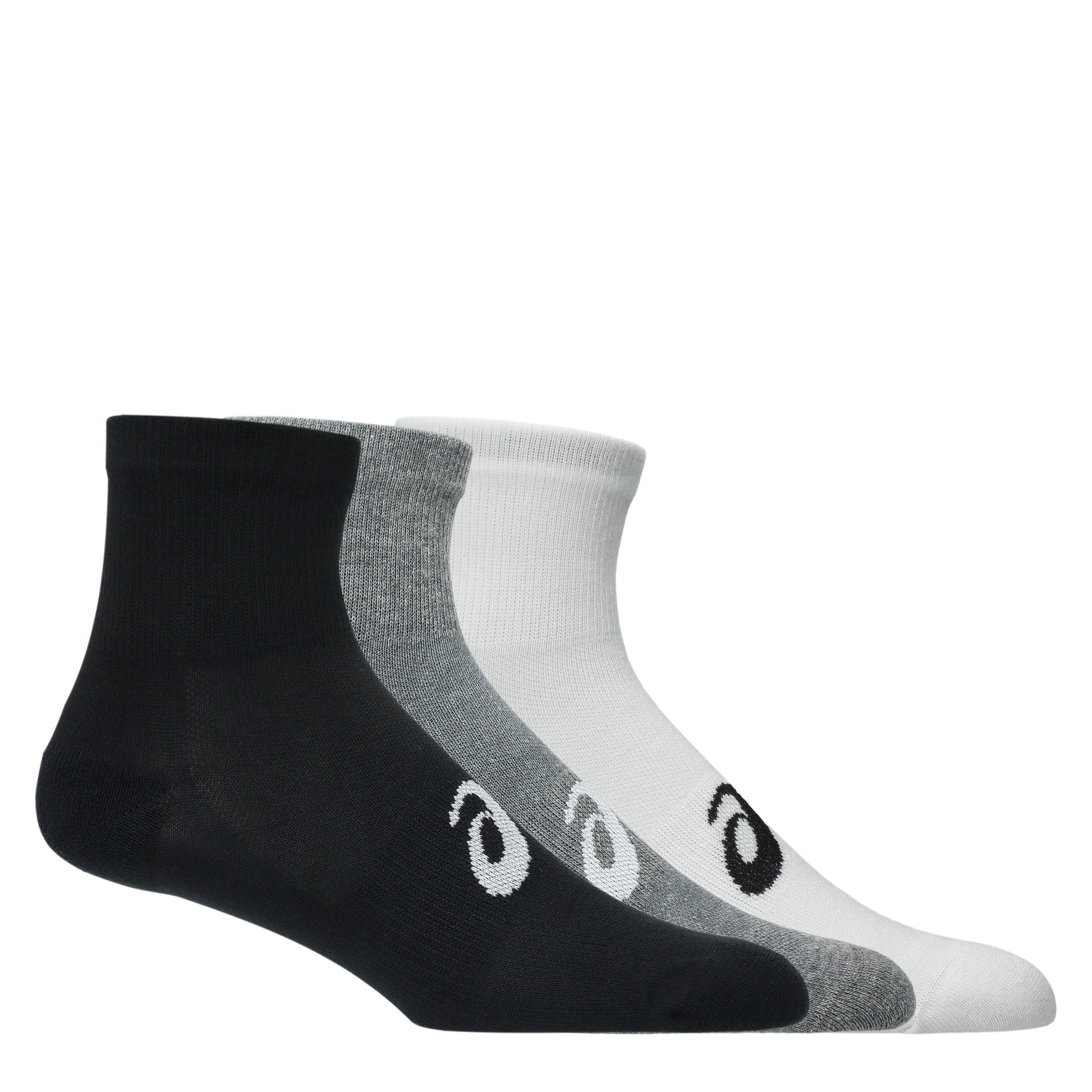 Multi - Asics - 3 Pack Quarter Sock Unisex Adults - 1