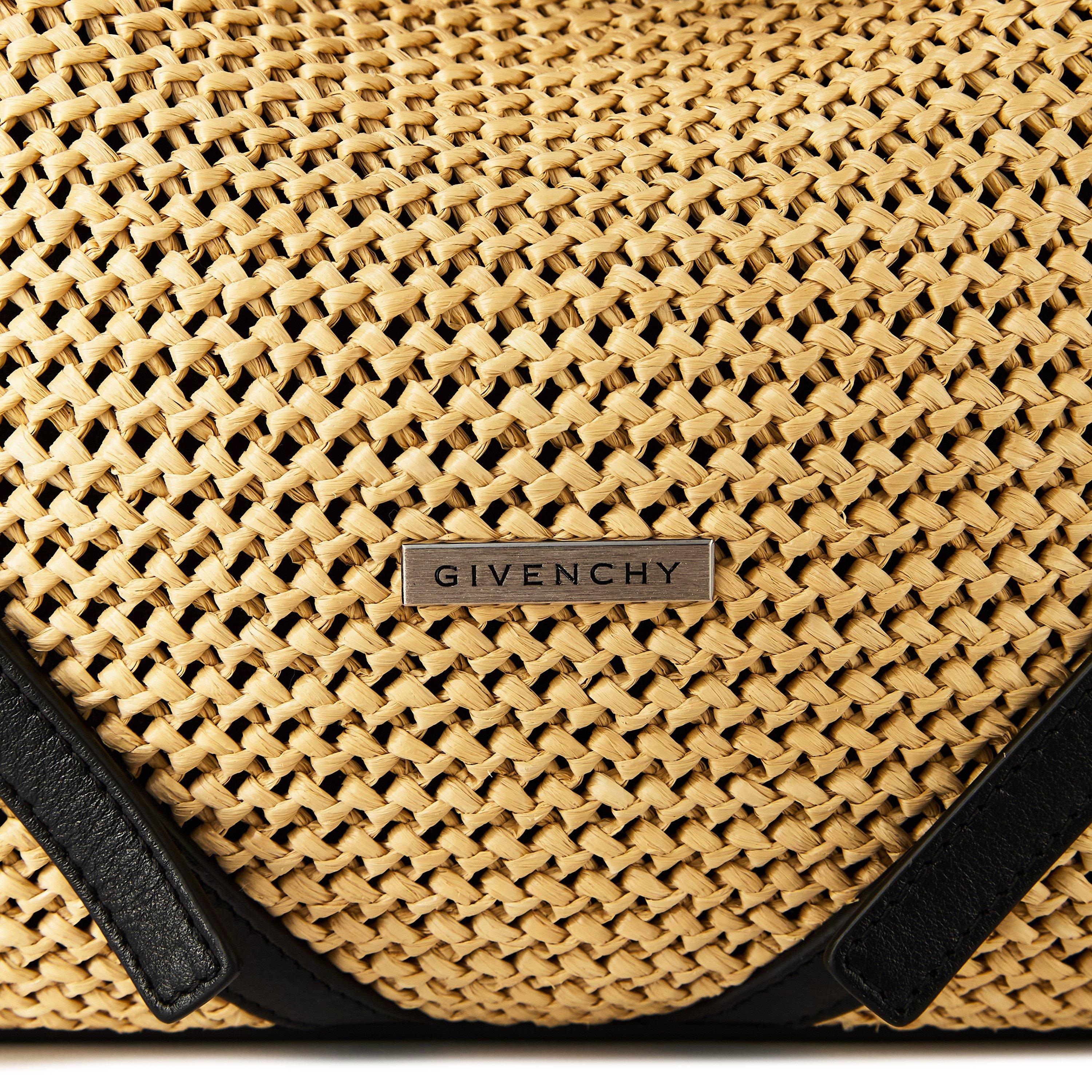 Natural - GIVENCHY - Women'S Voyou Calfskin Leather Medium Hobo Bag - 7