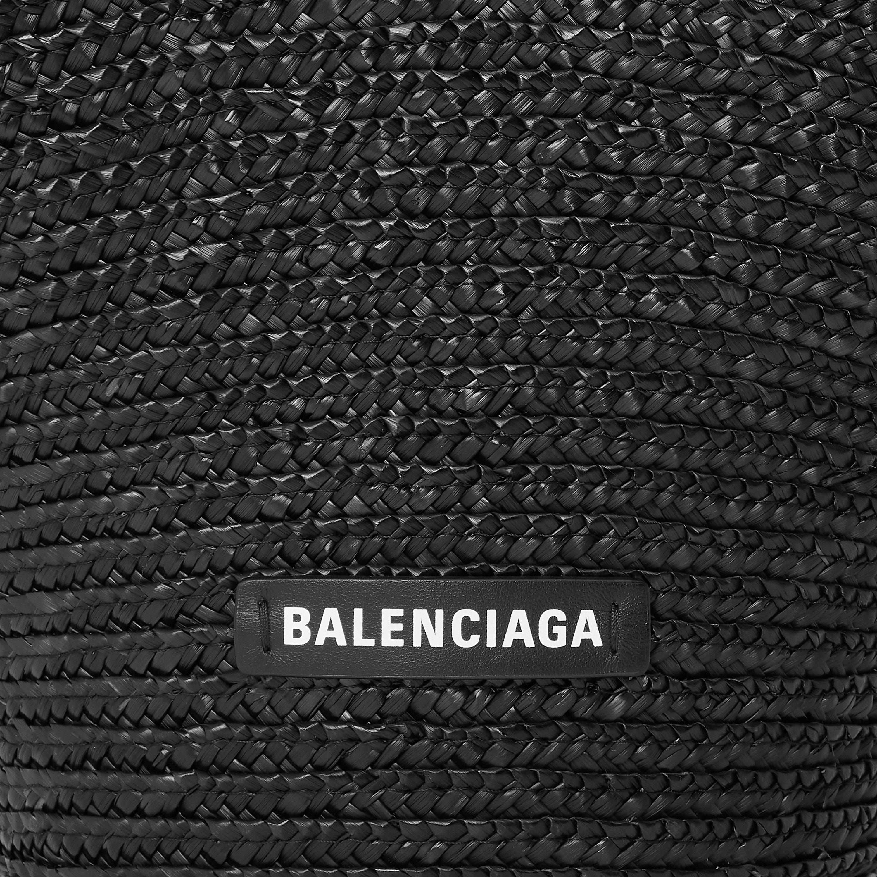 Mat Black - Balenciaga - Medium Beach Tote Bag - 4