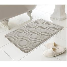 Country Club Bath Mat Geo Design Memory Foam