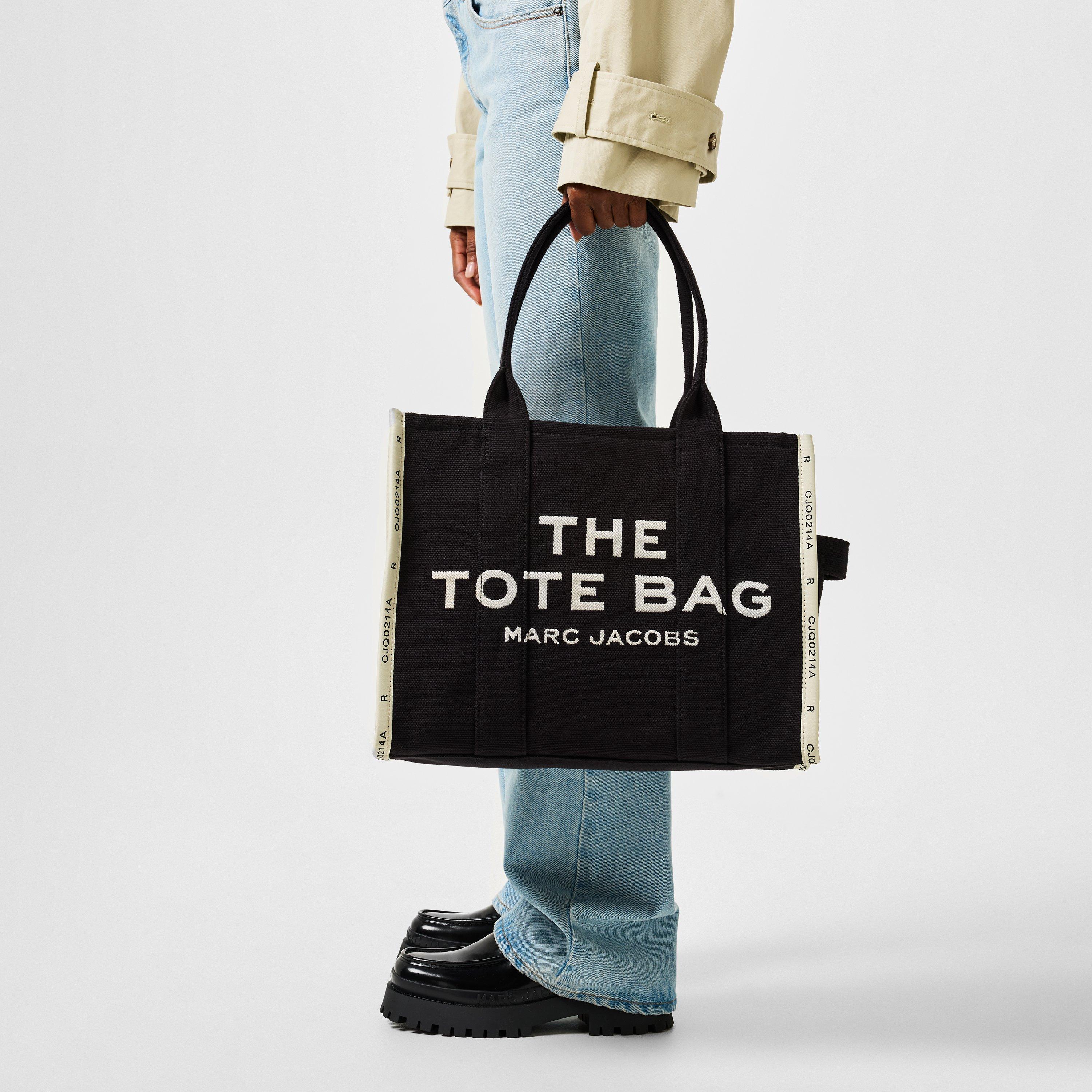 Black - Marc Jacobs - Large Jacquard Tote Bag - 2