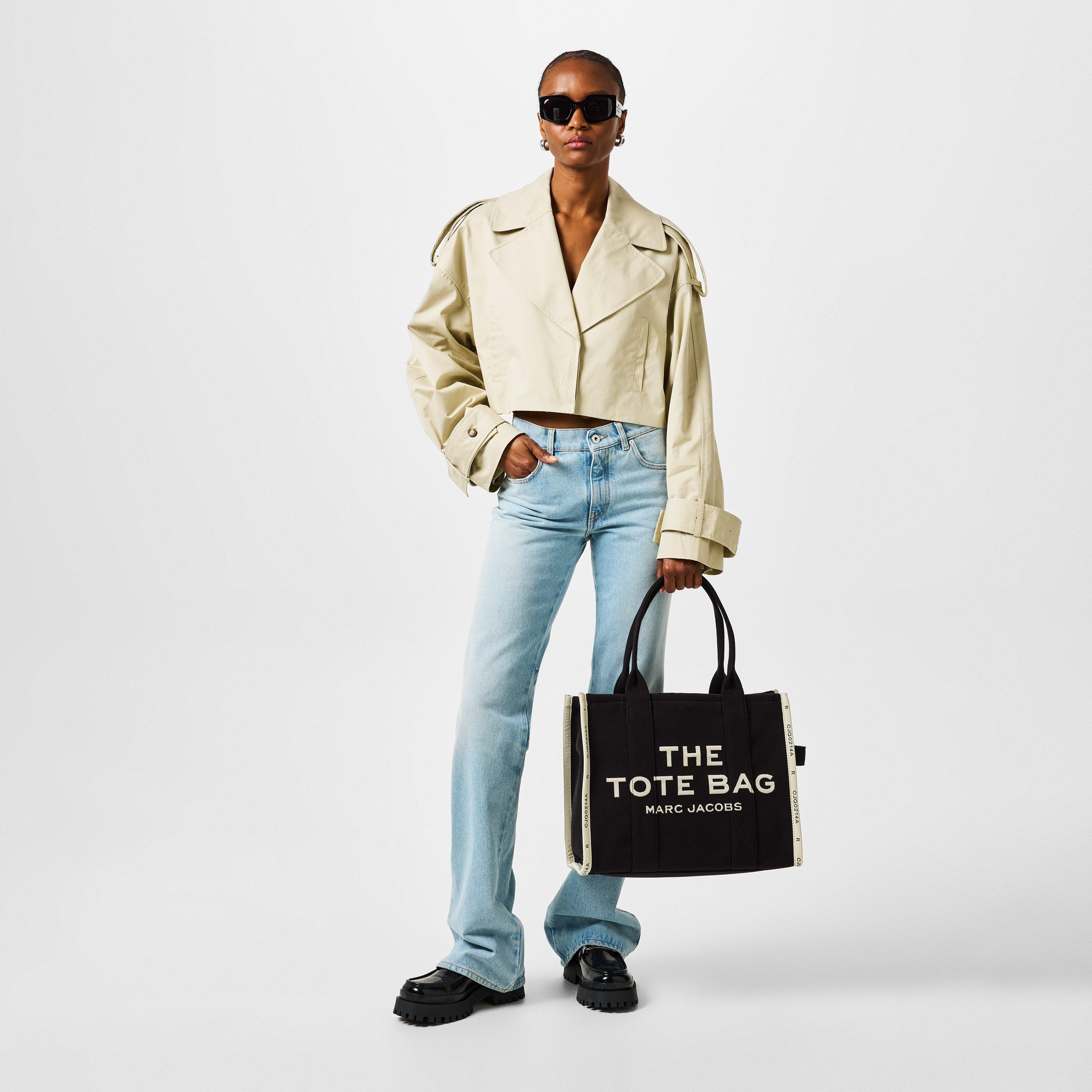 Black - Marc Jacobs - Large Jacquard Tote Bag - 5