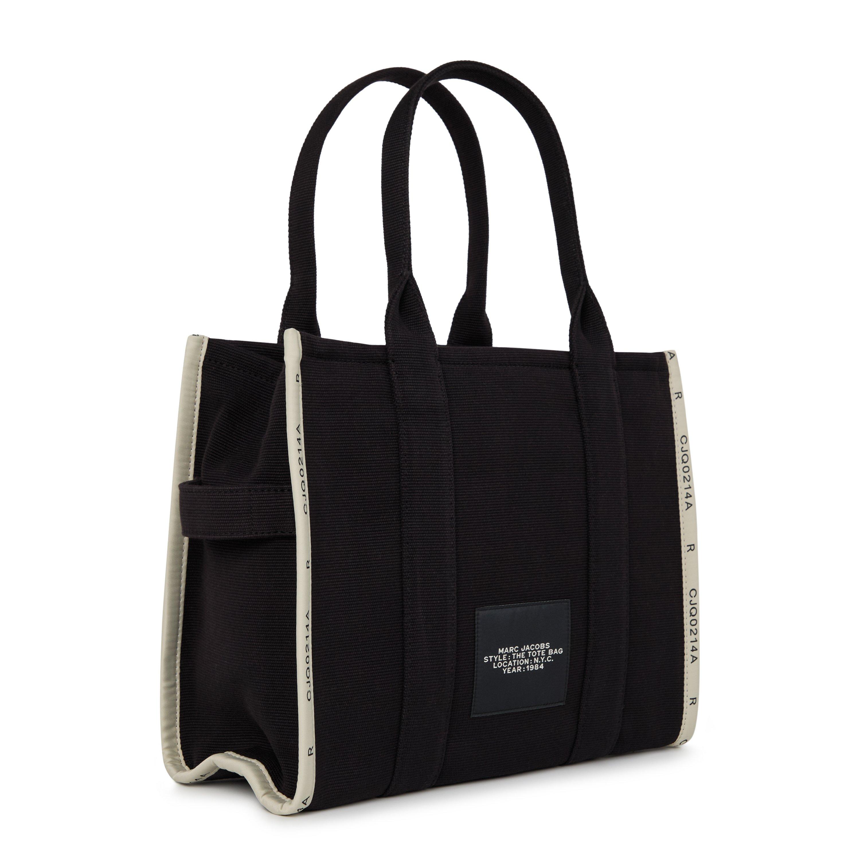 Black - Marc Jacobs - Large Jacquard Tote Bag - 3