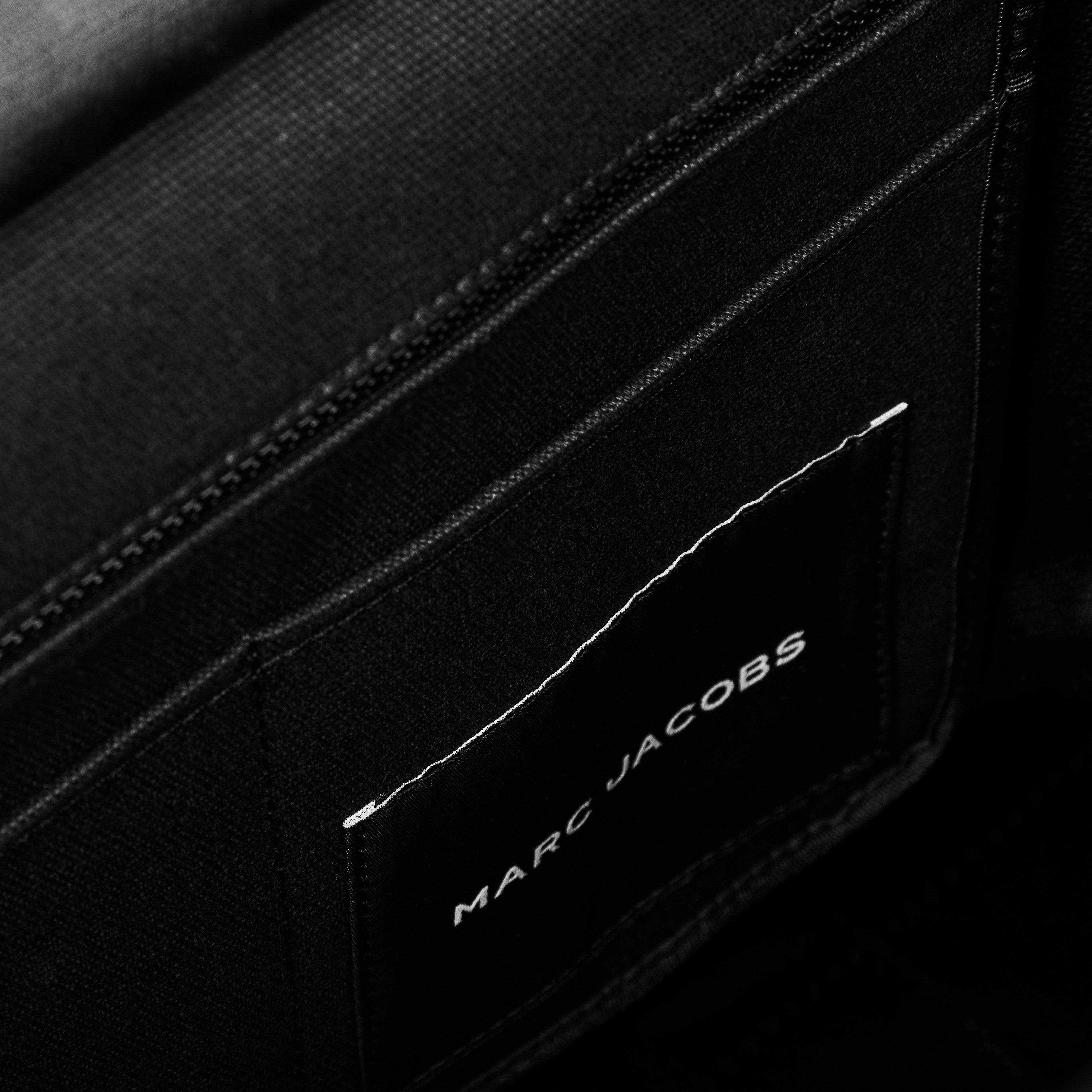 Black - Marc Jacobs - Women's Large Cotton Tote Bag - 5