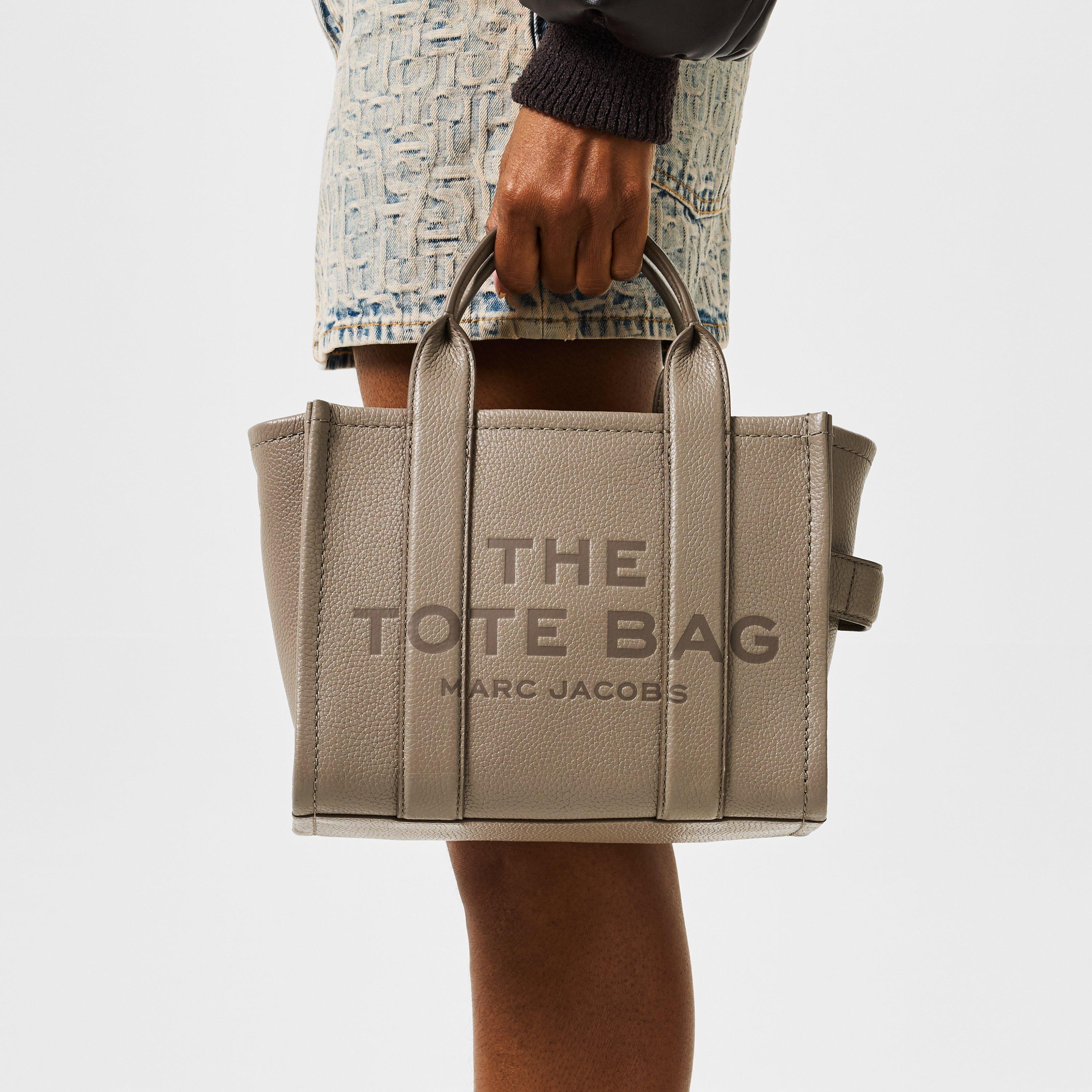 Cement - Marc Jacobs - Small Leather Tote Bag - 2