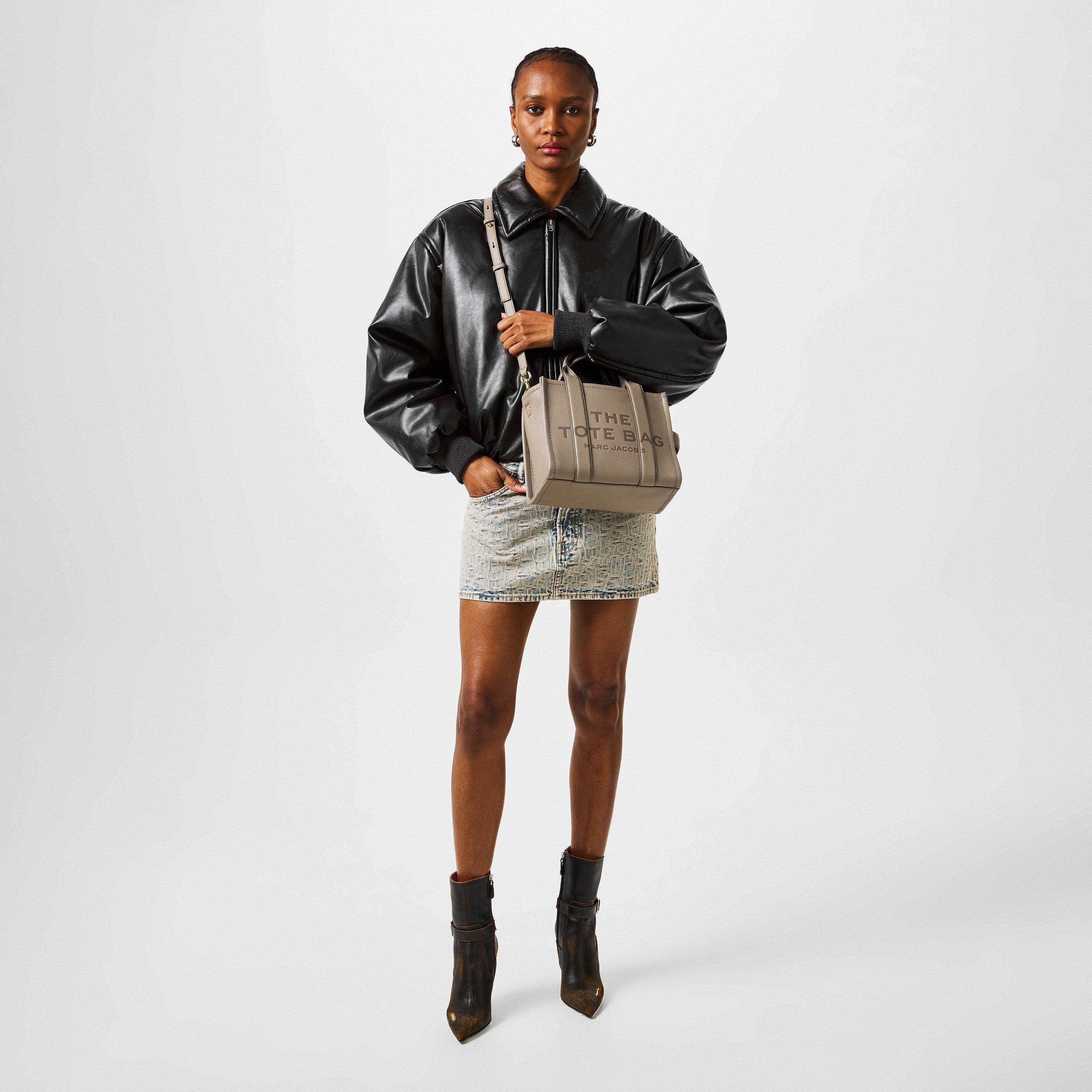 Cement - Marc Jacobs - Small Leather Tote Bag - 11