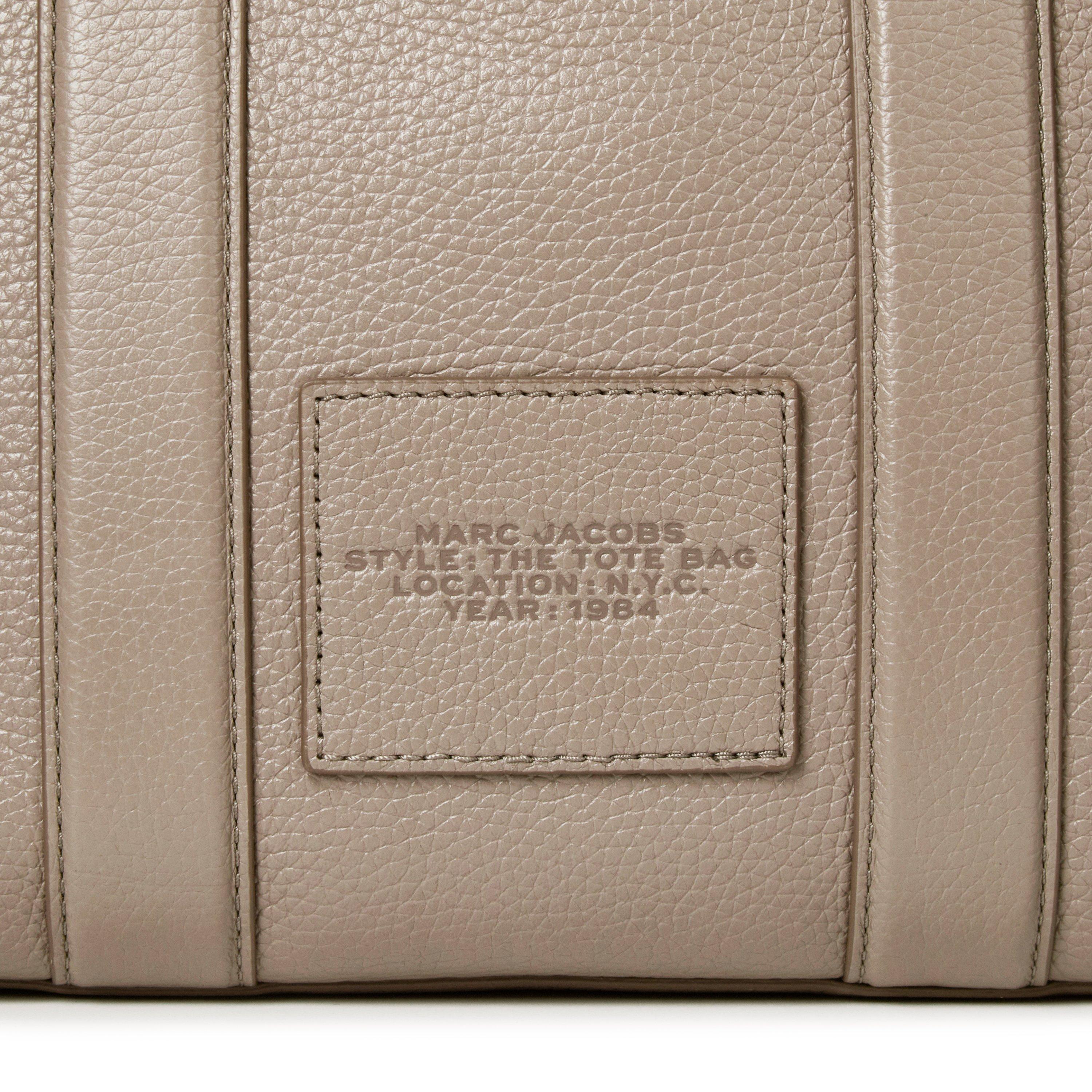 Cement - Marc Jacobs - Small Leather Tote Bag - 4