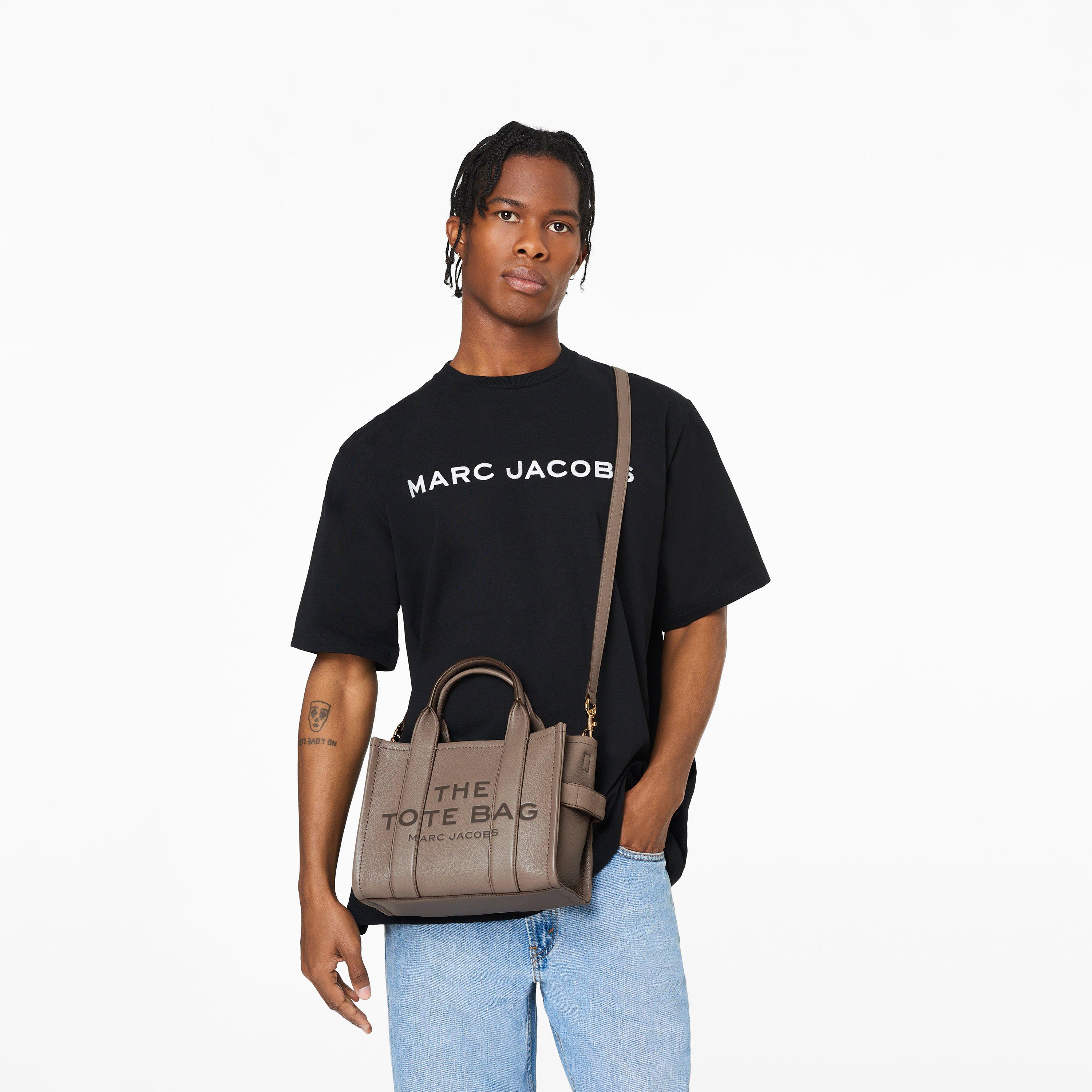 Cement - Marc Jacobs - Small Leather Tote Bag - 6