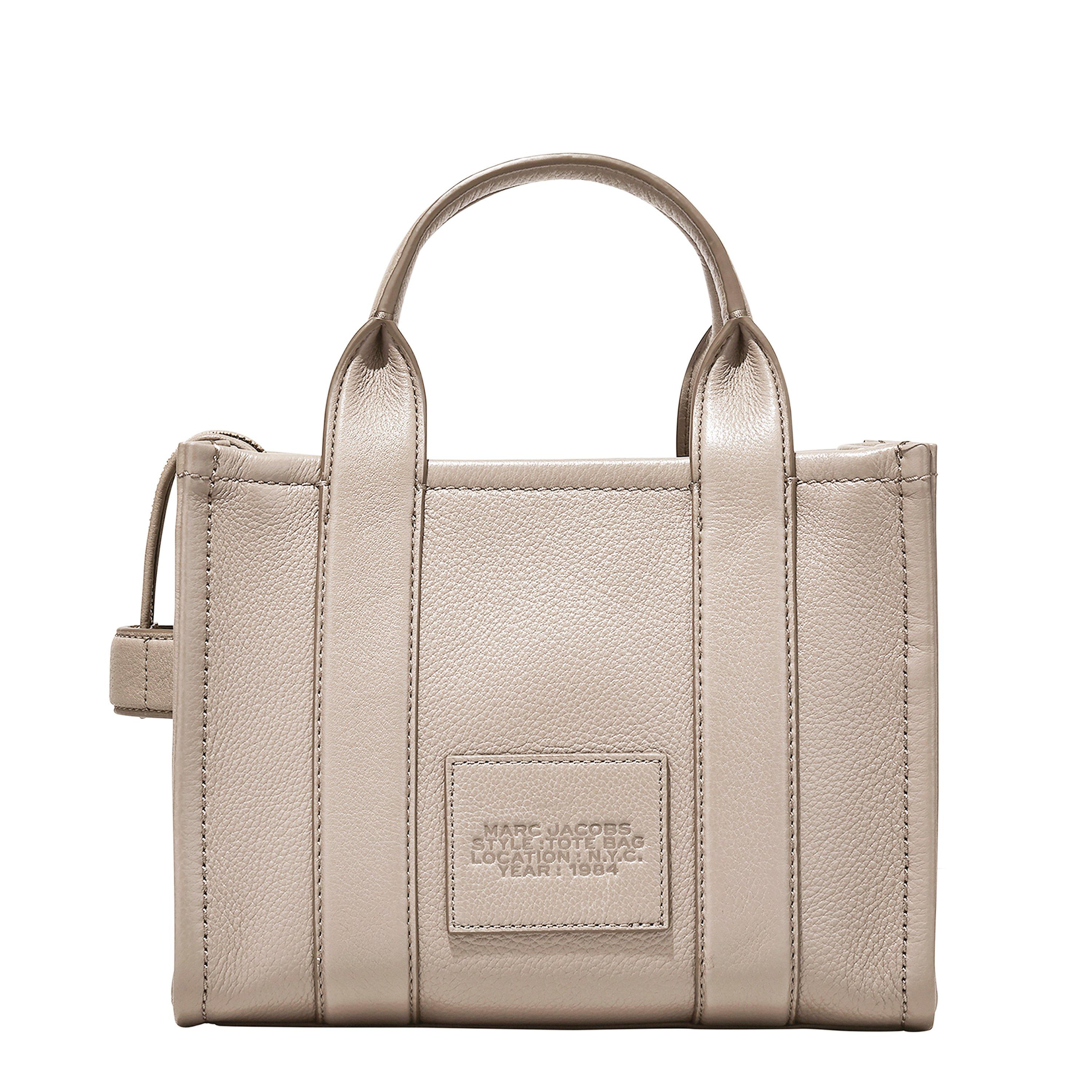 Cement - Marc Jacobs - Small Leather Tote Bag - 7