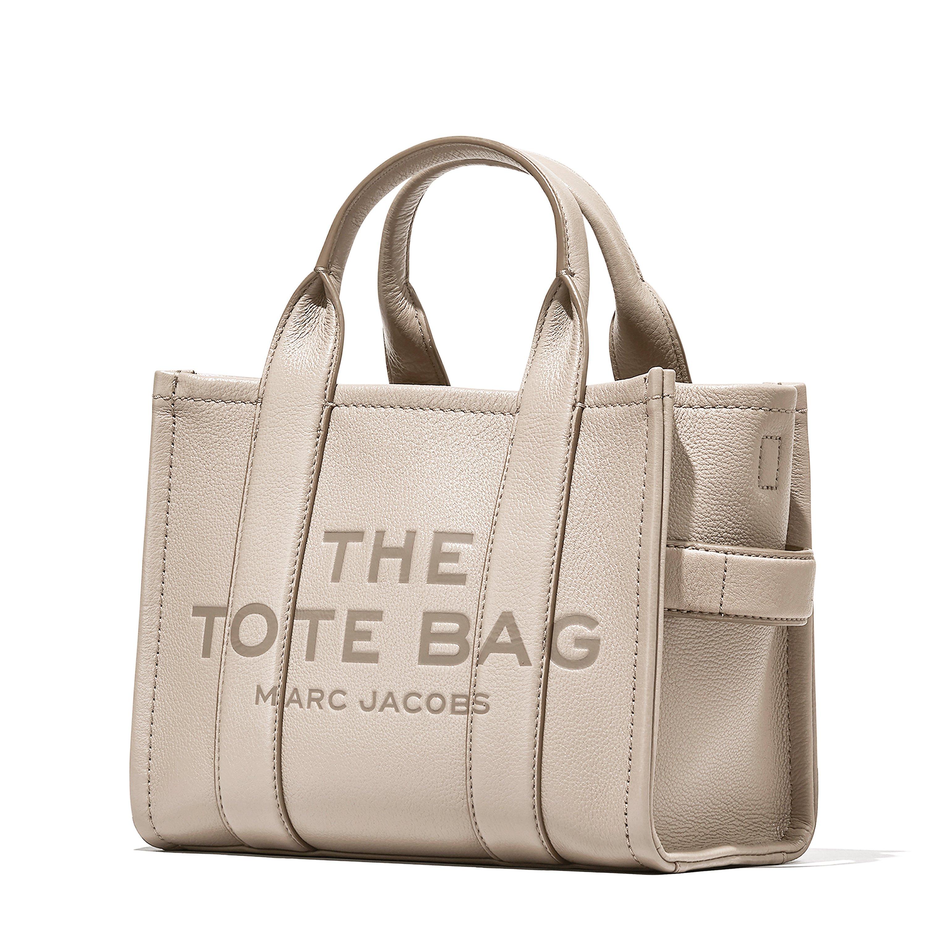 Cement - Marc Jacobs - Small Leather Tote Bag - 8