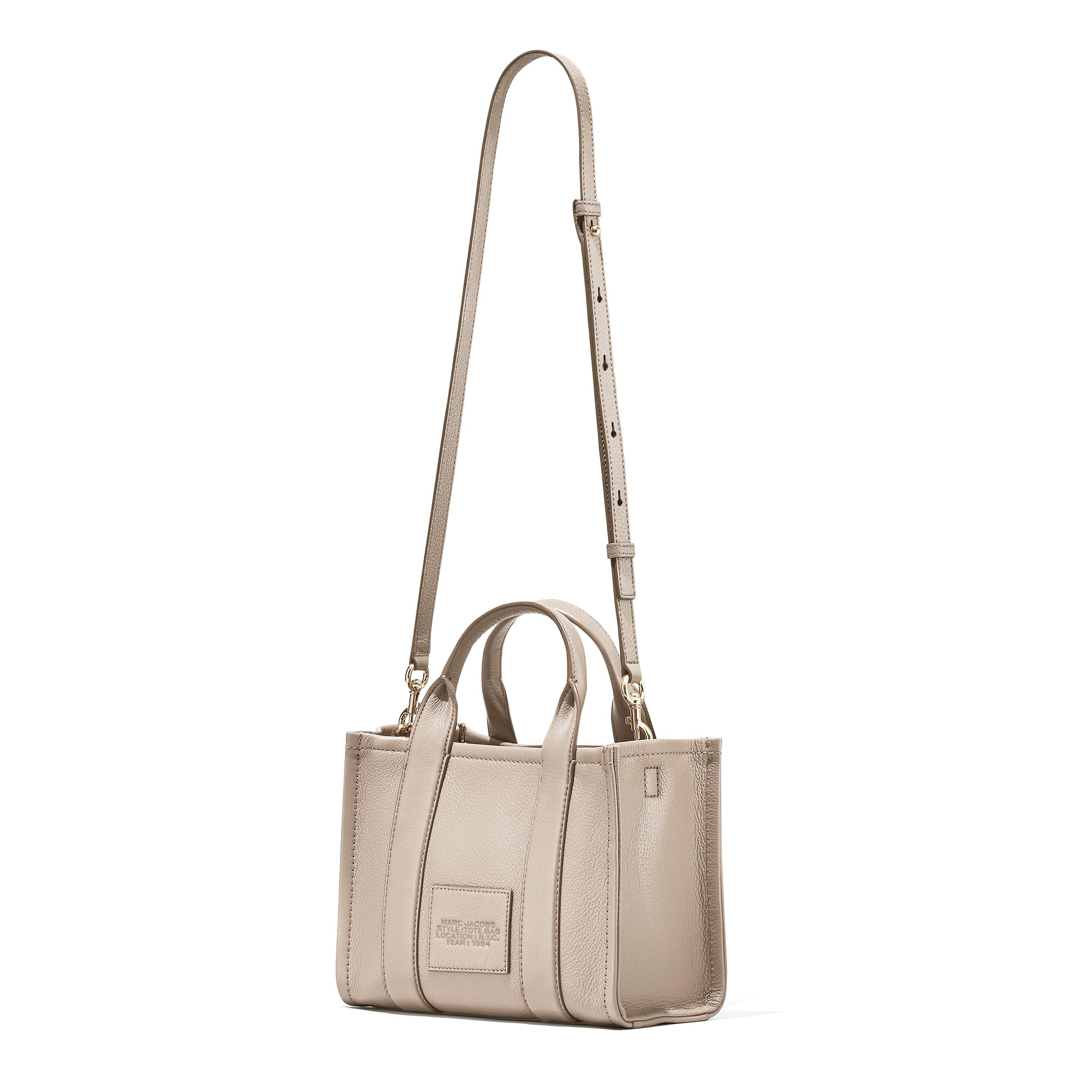 Cement - Marc Jacobs - Small Leather Tote Bag - 9