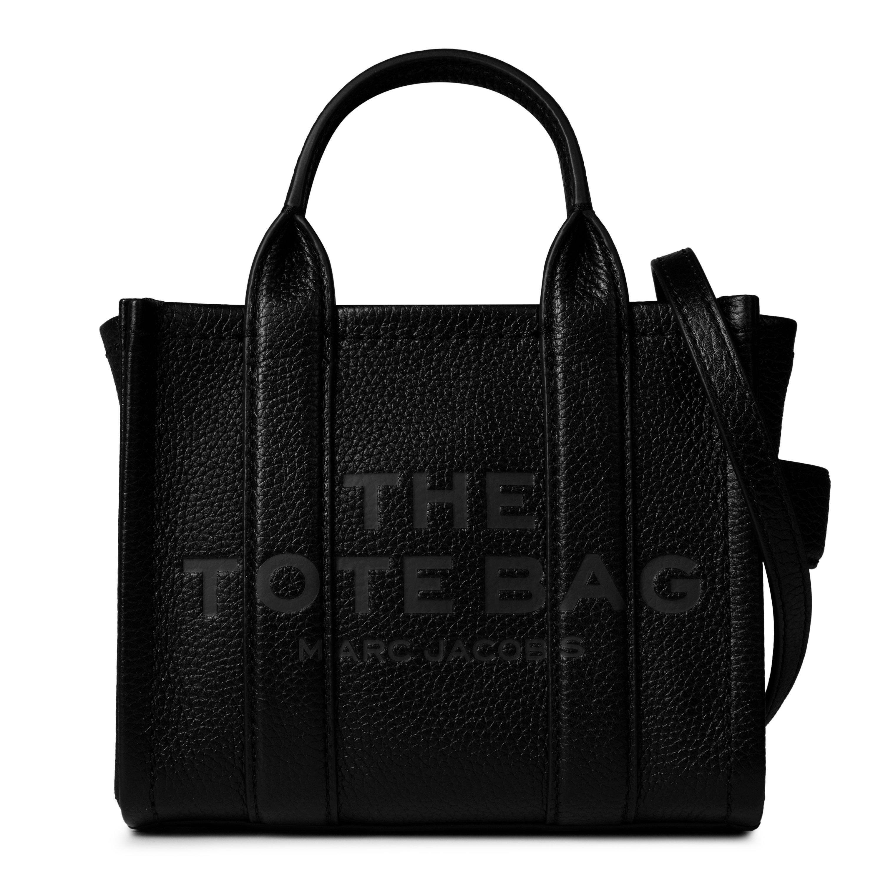 Black - Marc Jacobs - Small Leather Tote Bag - 1