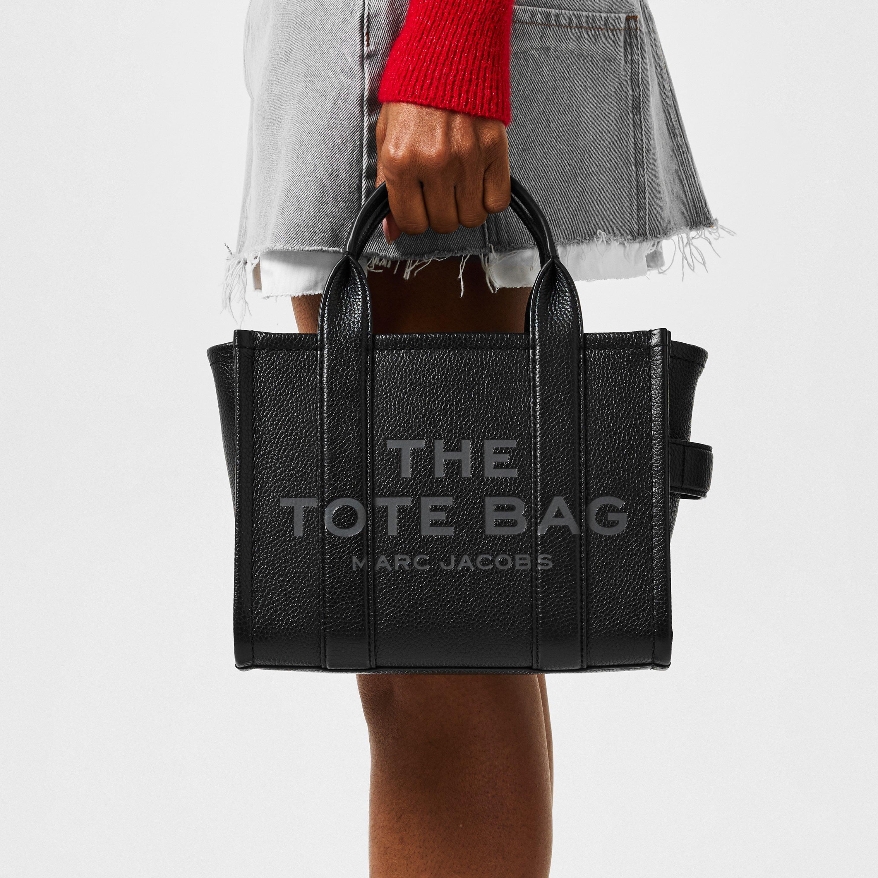 Black - Marc Jacobs - Small Leather Tote Bag - 2