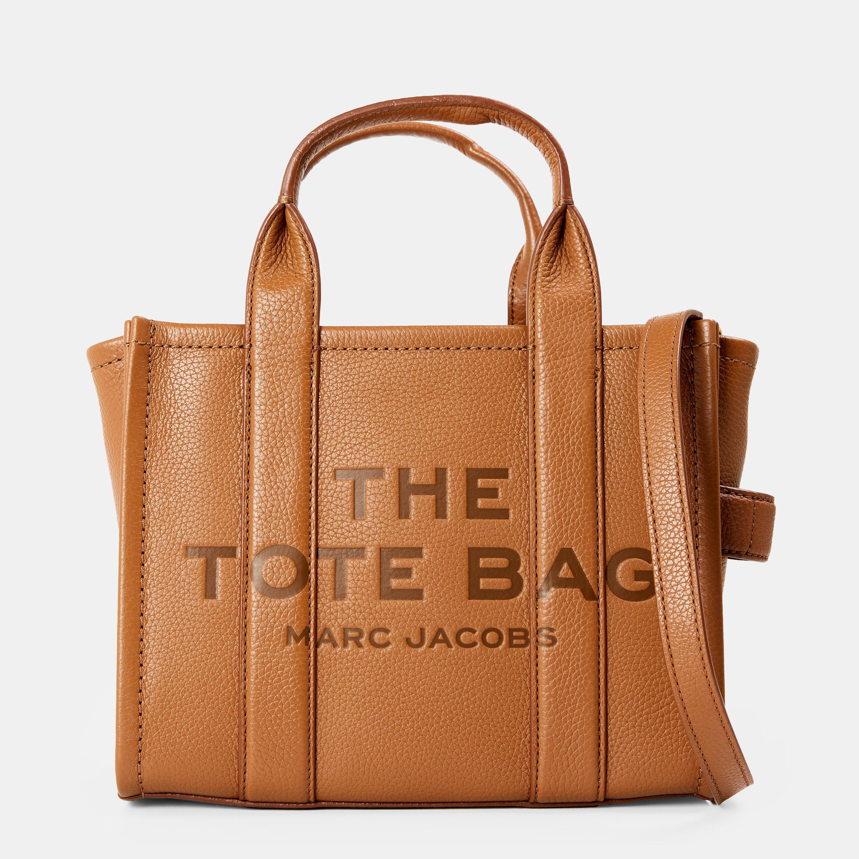 Marc Jacobs The Leather Small Tote Bag - Argan Oil