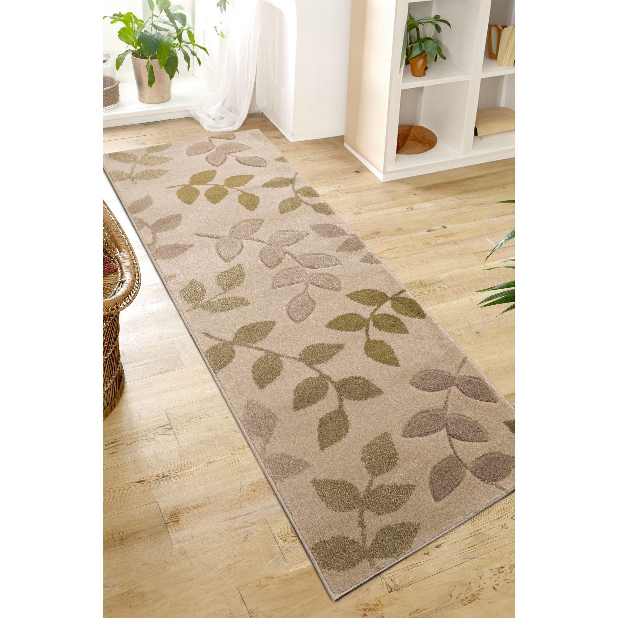 Green - Homemaker - Newport Leaf Rug Green - 2