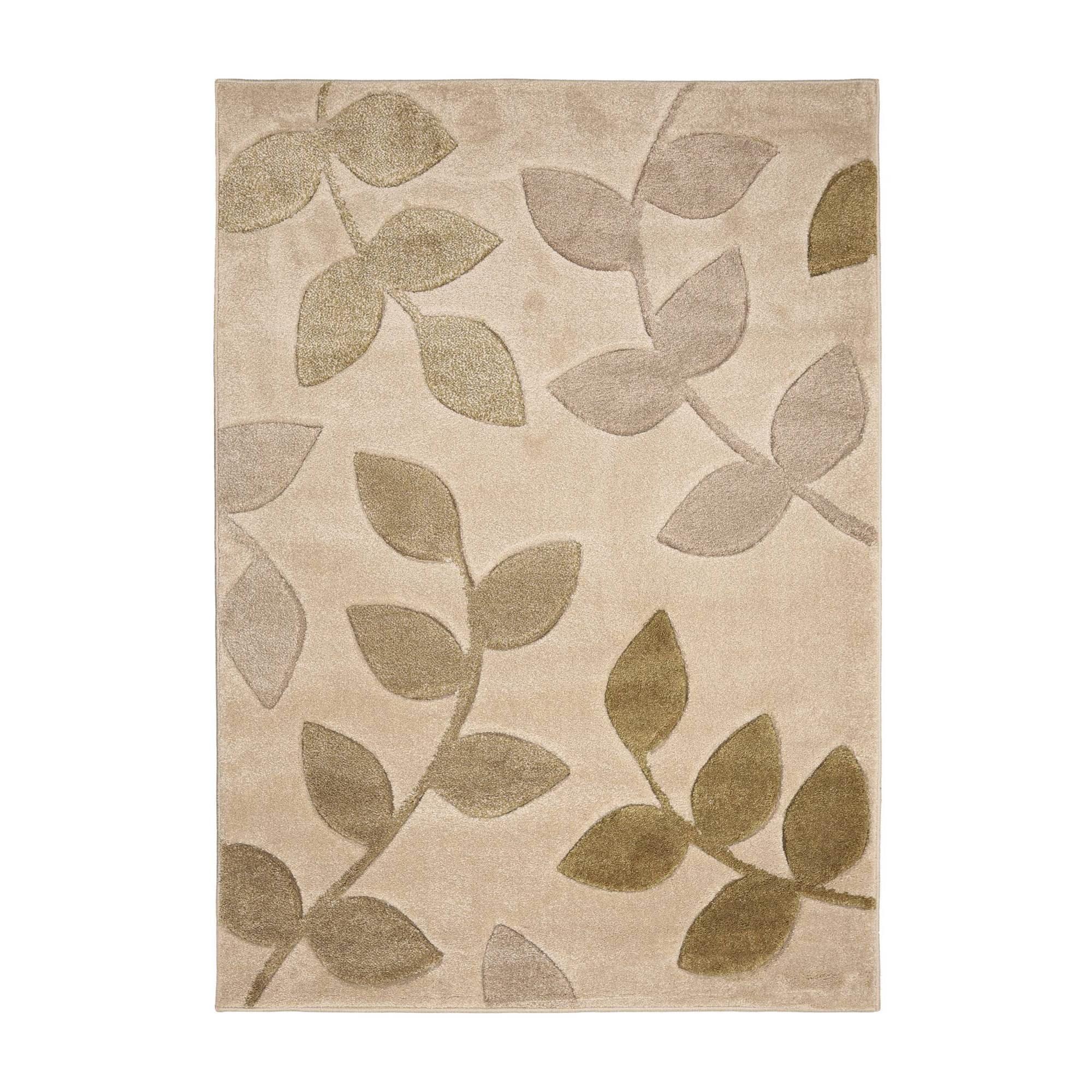 Green - Homemaker - Newport Leaf Rug Green - 3