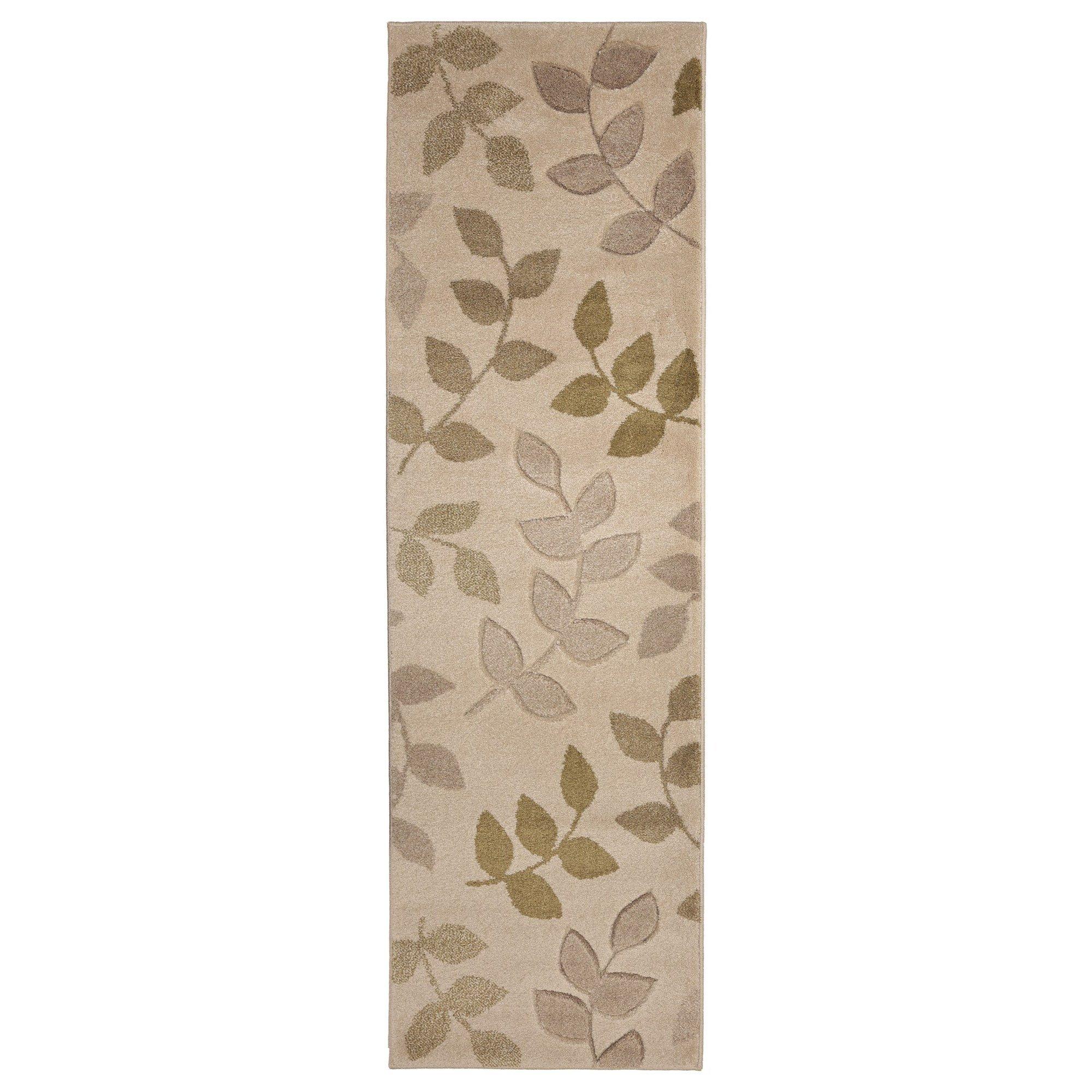 Green - Homemaker - Newport Leaf Rug Green - 4
