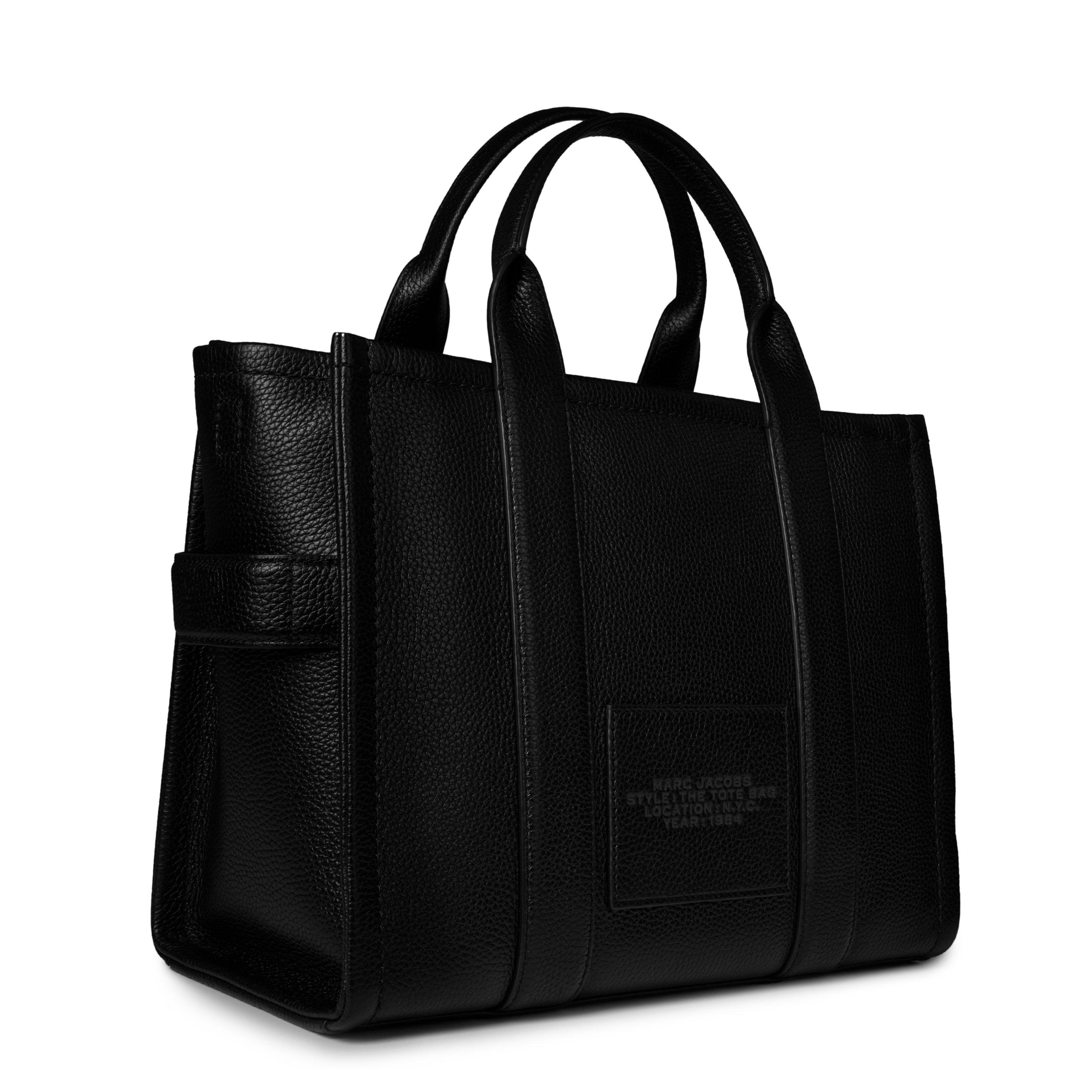 Black - Marc Jacobs - Medium Leather Tote Bag - 3