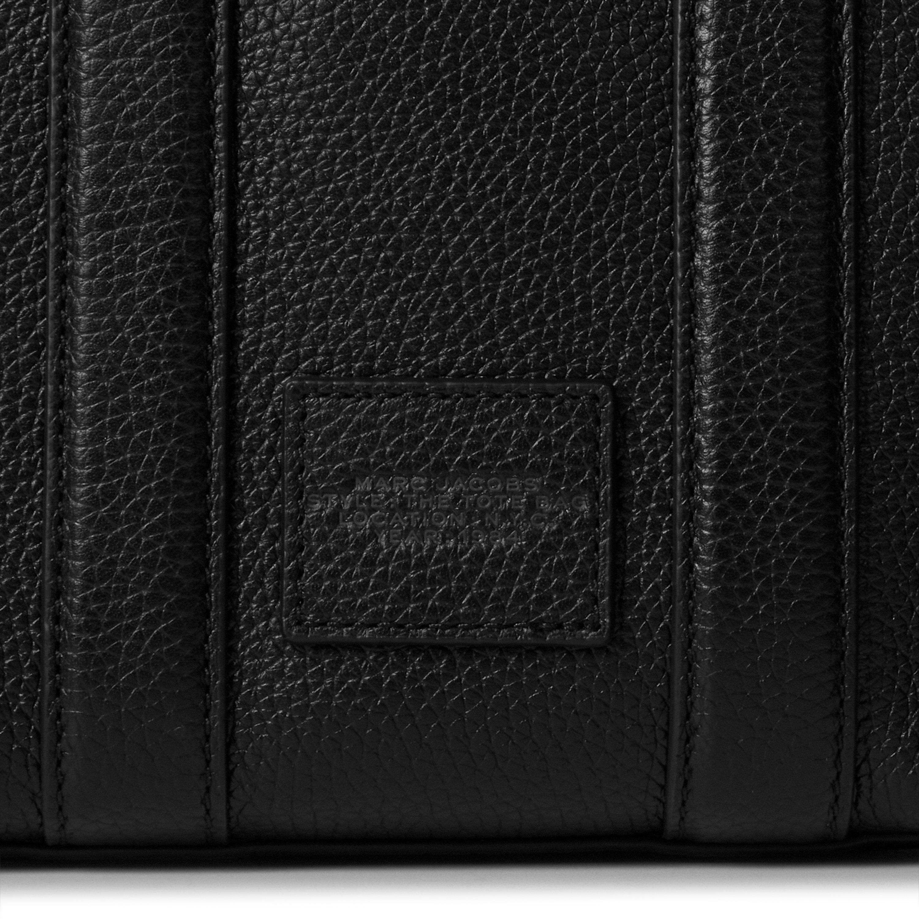 Black - Marc Jacobs - Medium Leather Tote Bag - 4