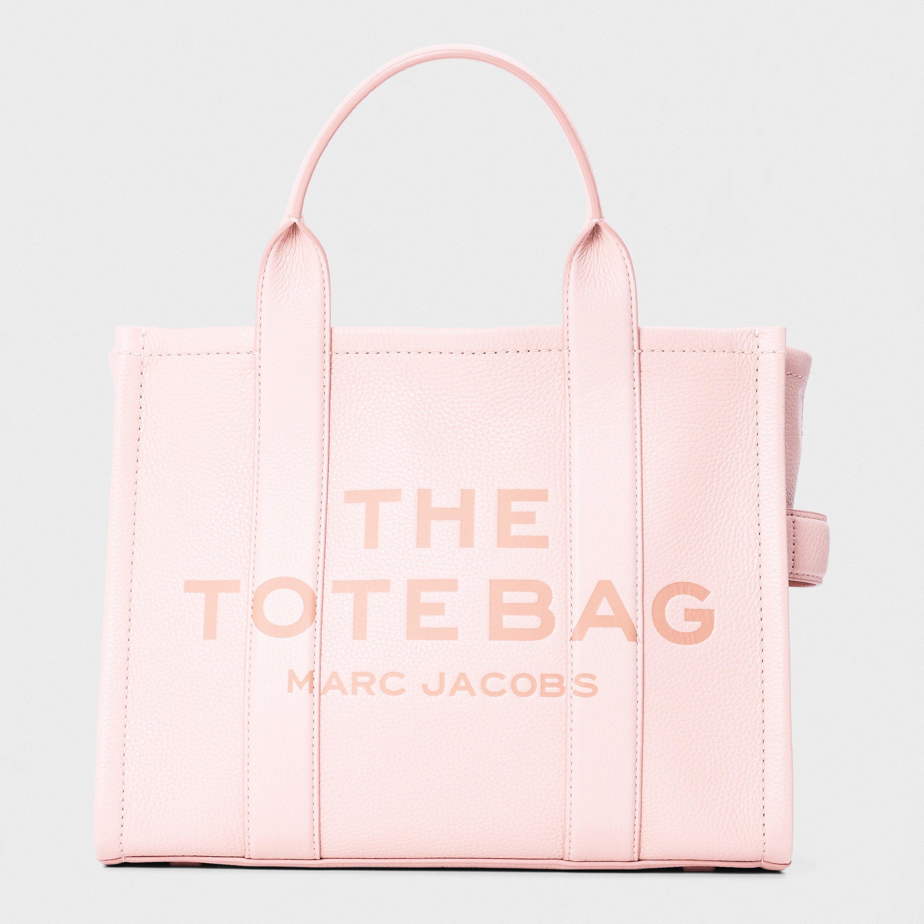 Marc Jacobs Medium Leather Tote Bag - Rose