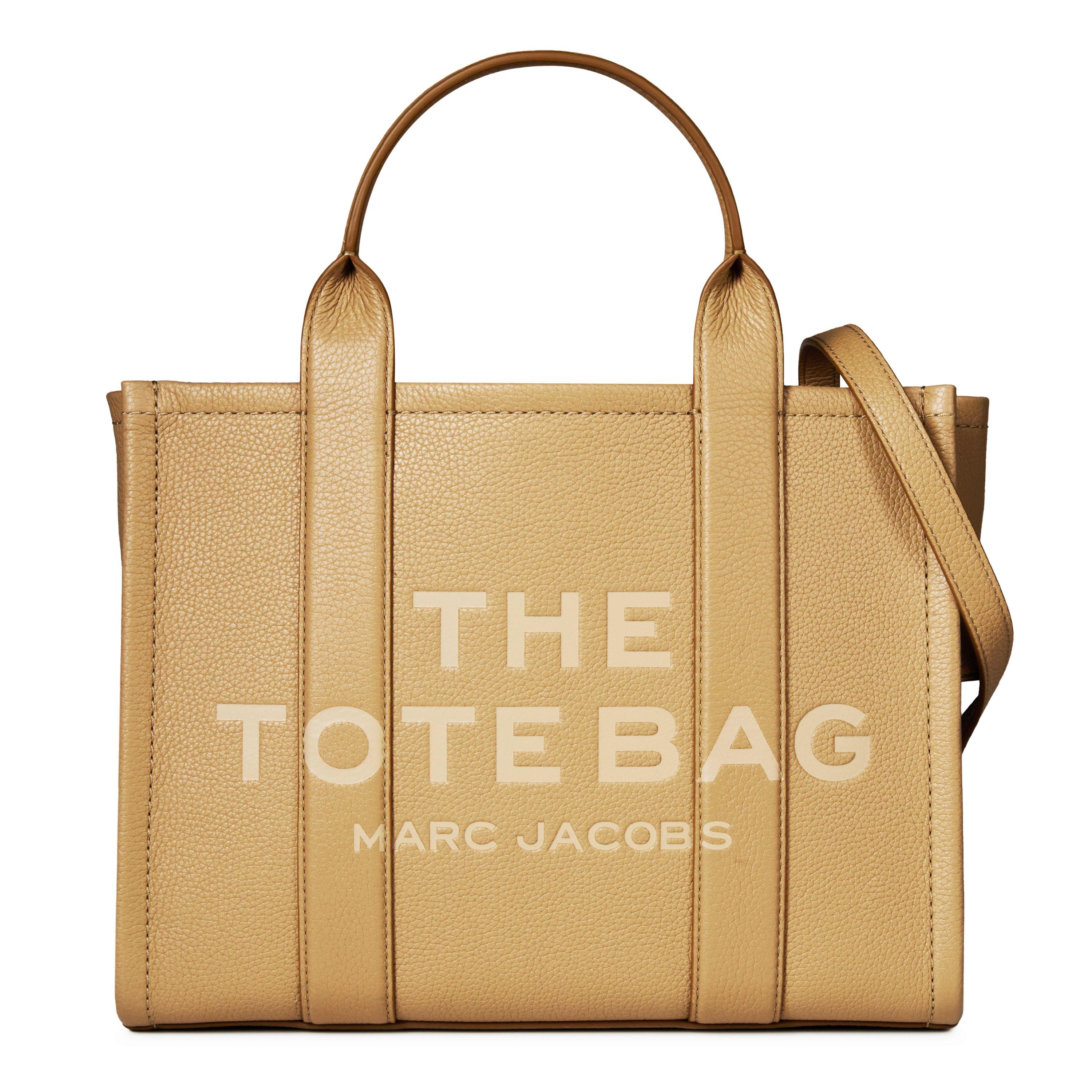 Marc Jacobs Medium Leather Tote Bag - Camel