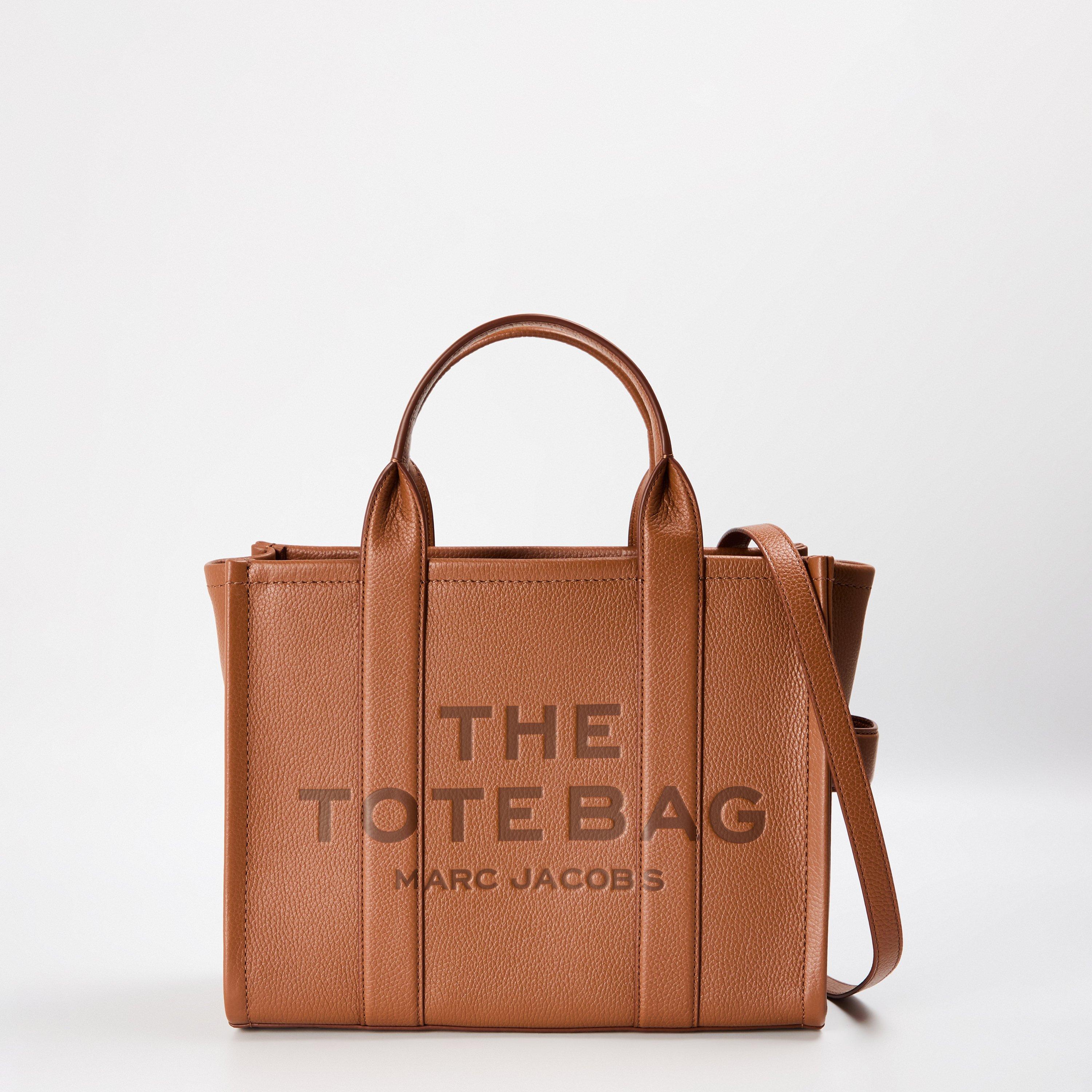 Marc Jacobs Medium Leather Tote Bag - Argan Oil