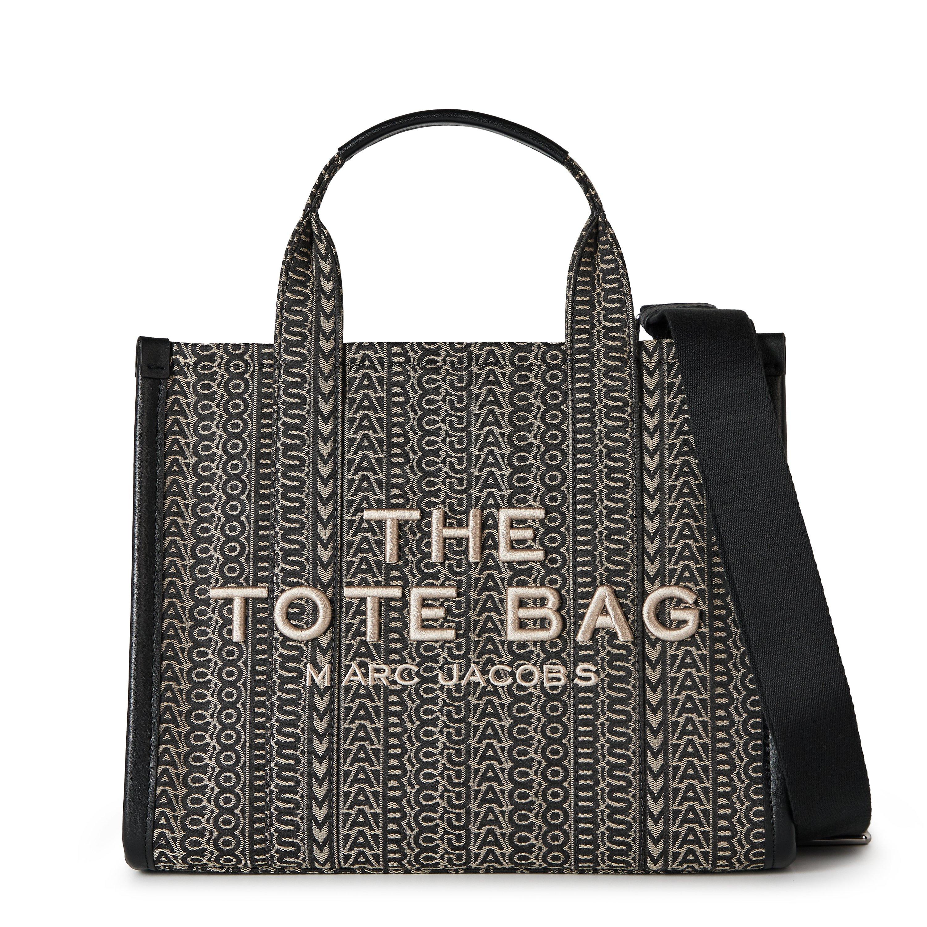 Marc Jacobs Monogram Medium Tote Bag - Beige Multi