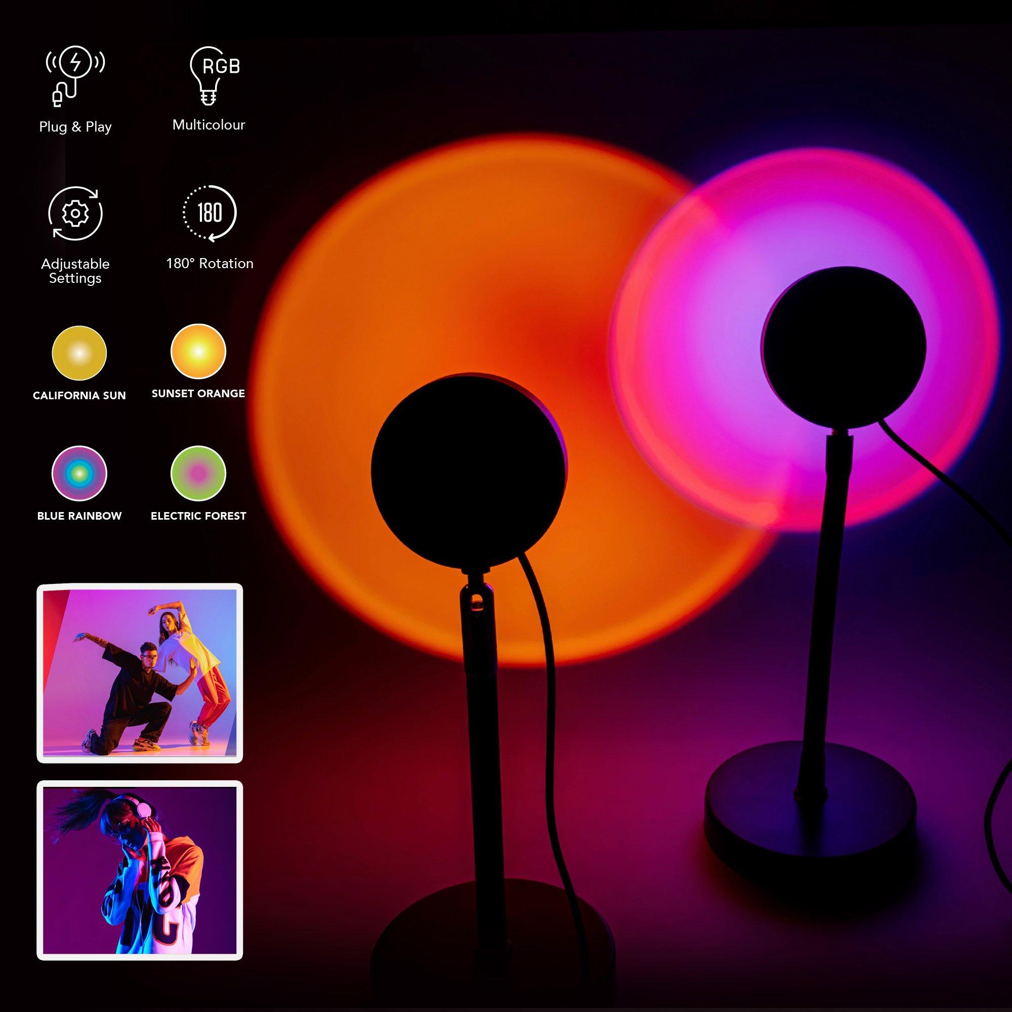 Black - Pixibright - - Pixibright Sunset RGB Light - 6