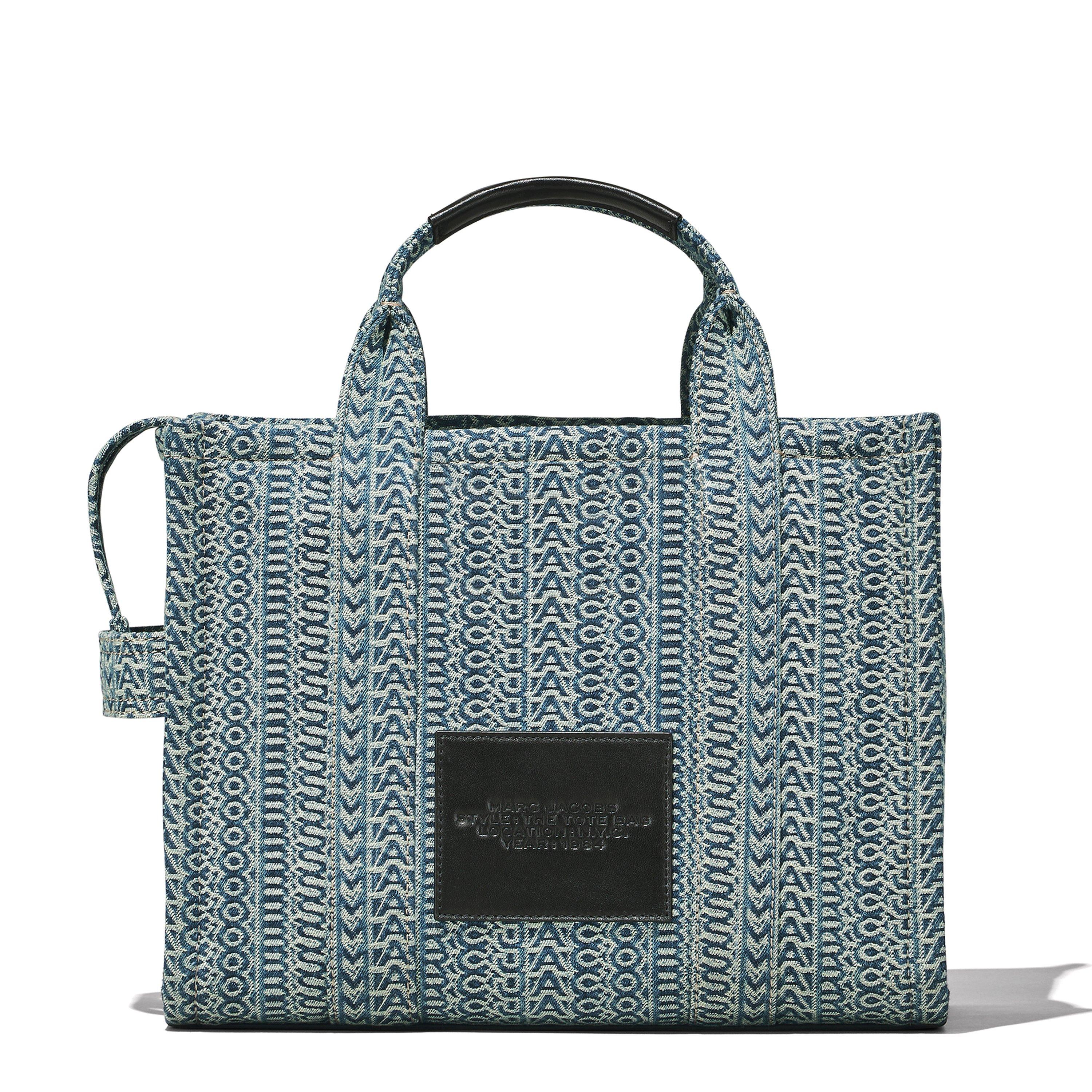 Faded Denim - Marc Jacobs - Women's Medium Canvas Tote Bag - 4