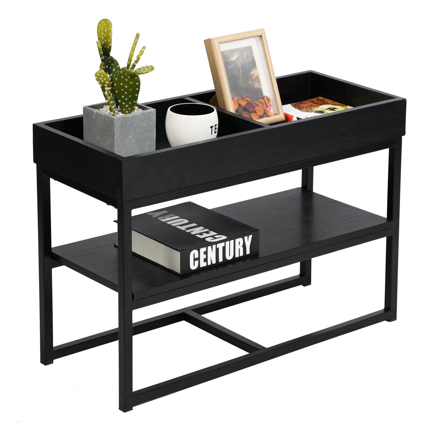 Black - Furdini - Centella Console Table - 3