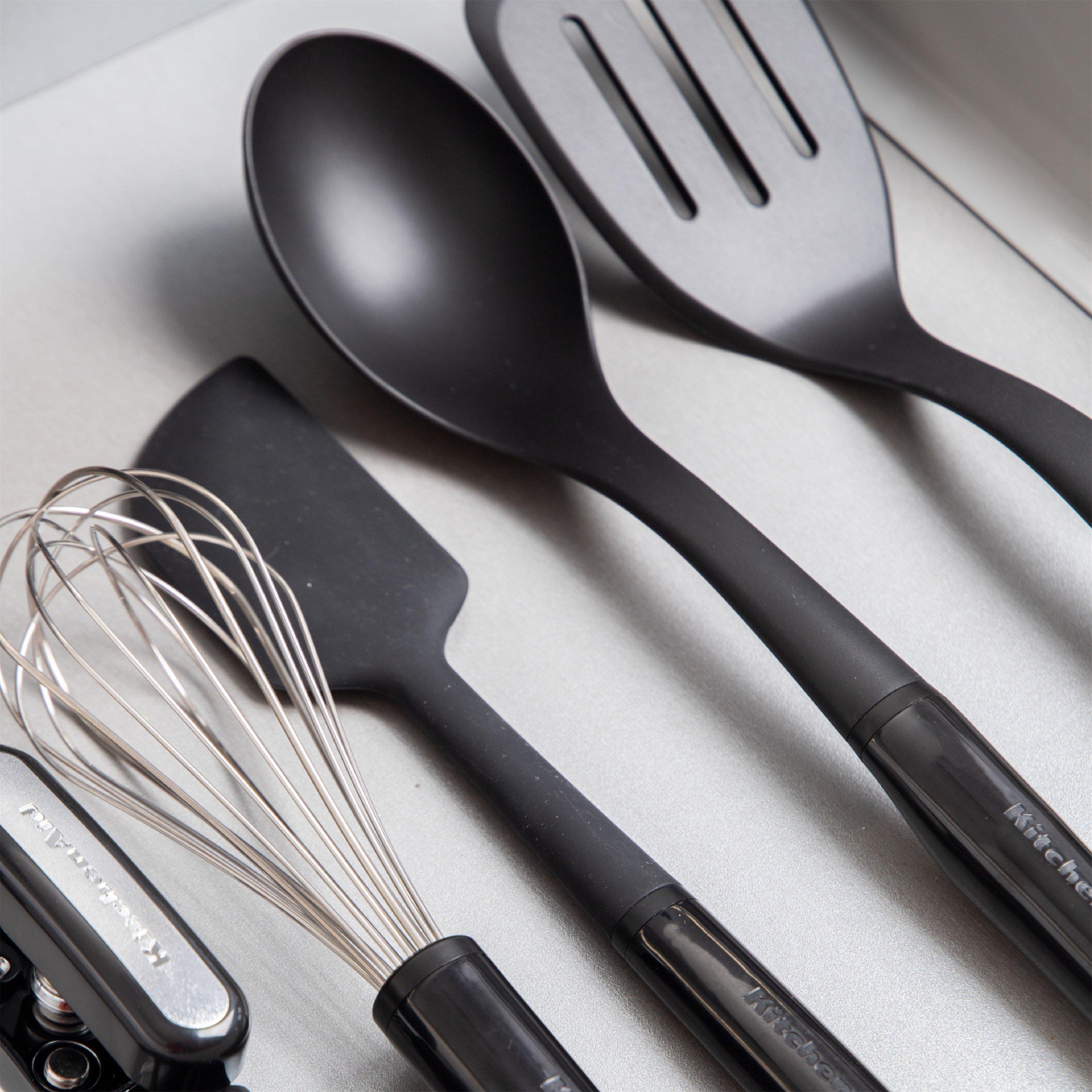 Black - KitchenAid - KitchenAid 15pc Kitchen Utensil Set - Black - 4