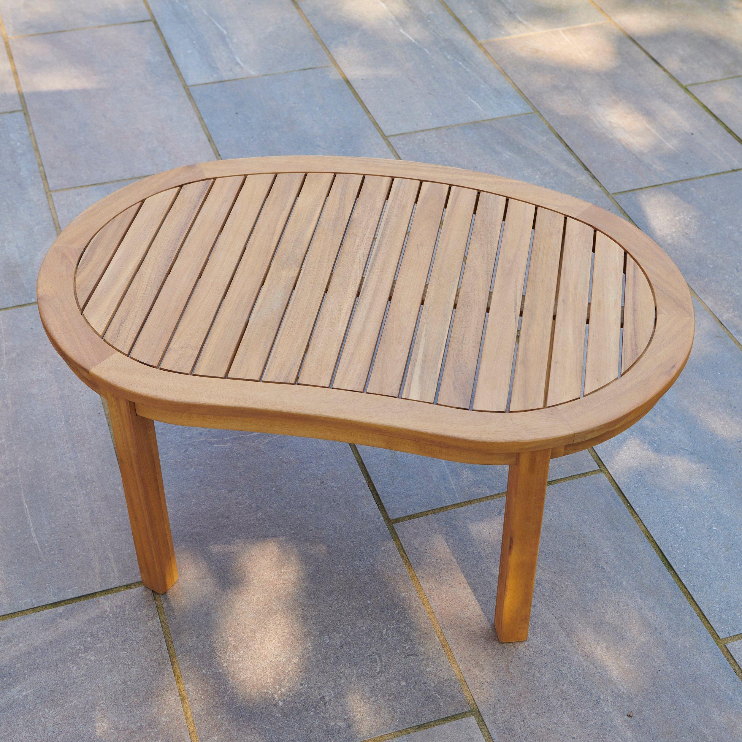 Greenhurst Greenhurst Woodfield Banana Table in Natural