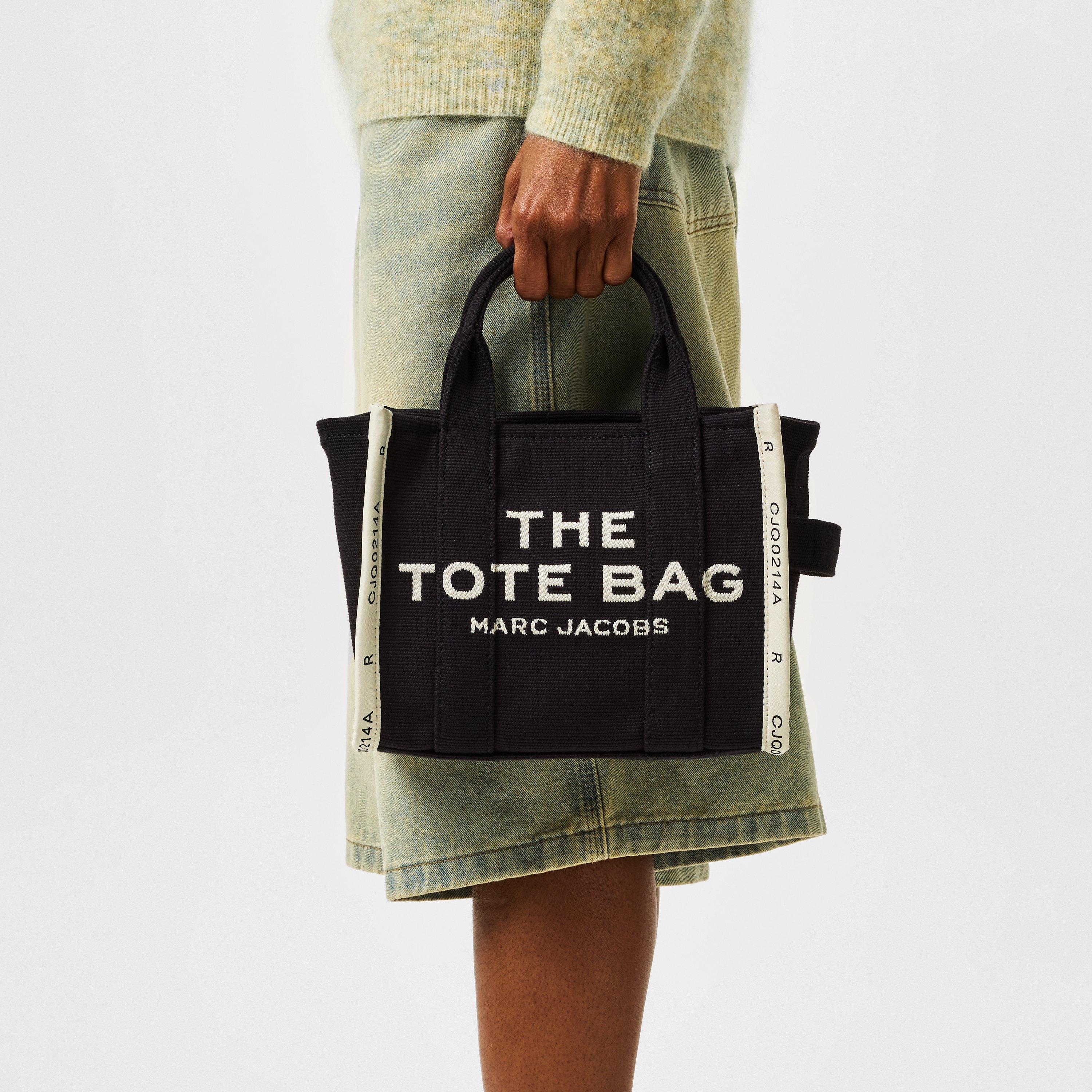 Black - Marc Jacobs - Women's Mini Jacquard Cotton Multiway Zip Tote Bag - 2