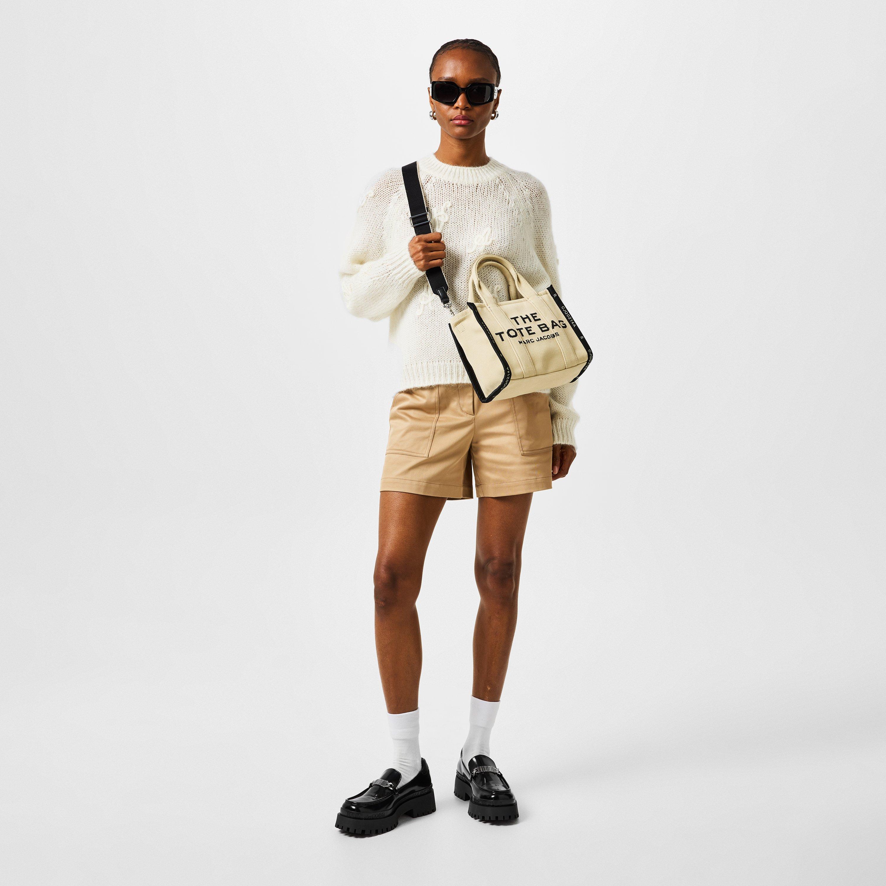 Warm Sand - Marc Jacobs - Mini Jacquard Tote Bag - 5